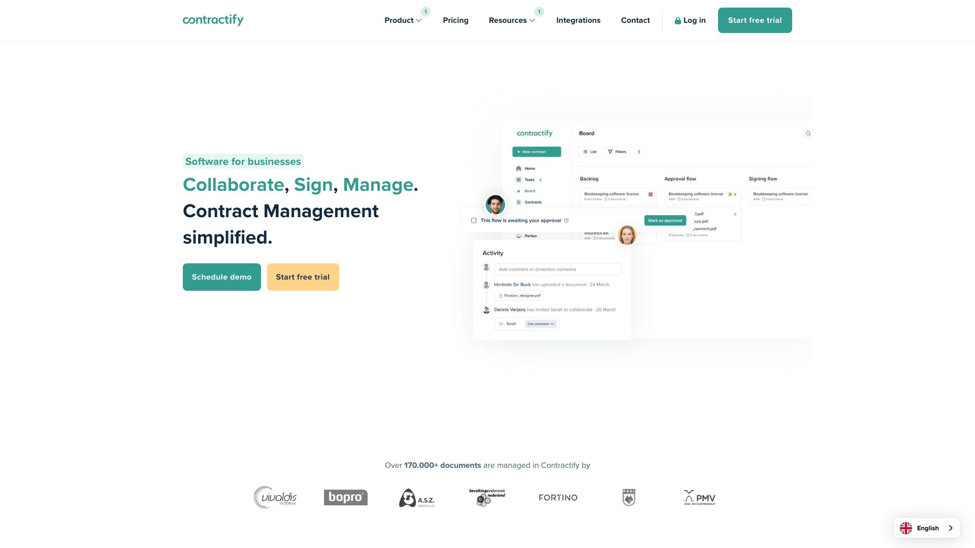 Contractify网页截图,Contractify网页快照
