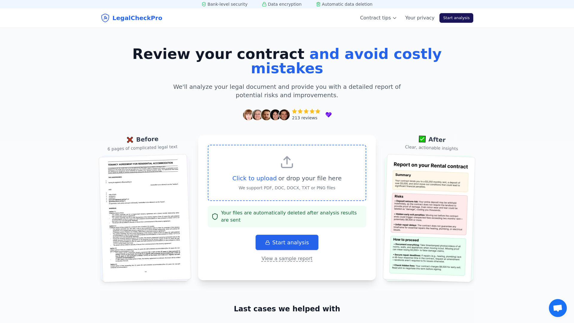 LegalCheckPro网页截图,LegalCheckPro网页快照