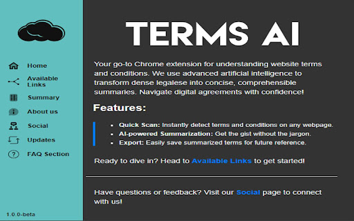 TermsAi网页截图,TermsAi网页快照
