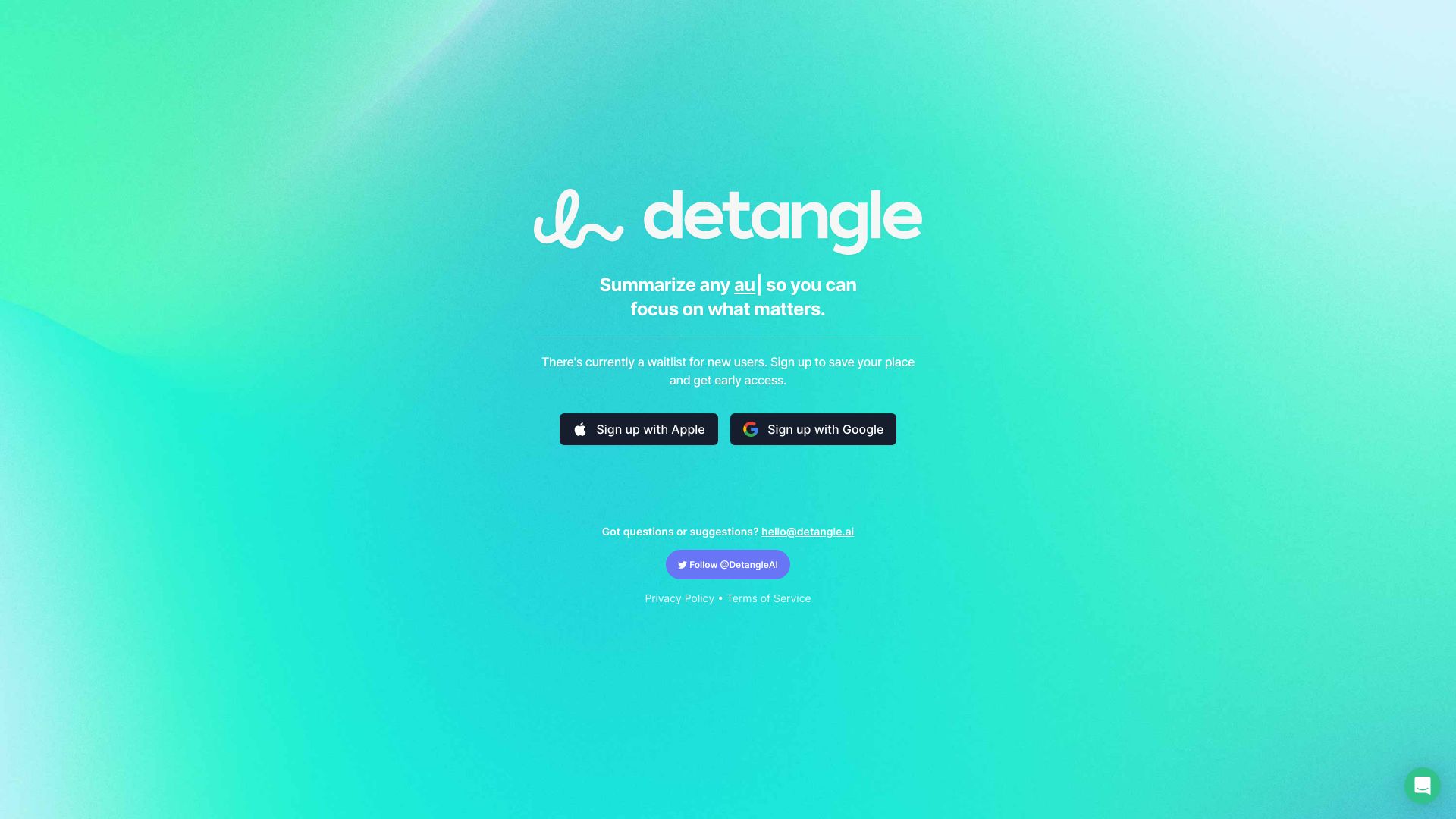 DetangleAI网页截图,DetangleAI网页快照