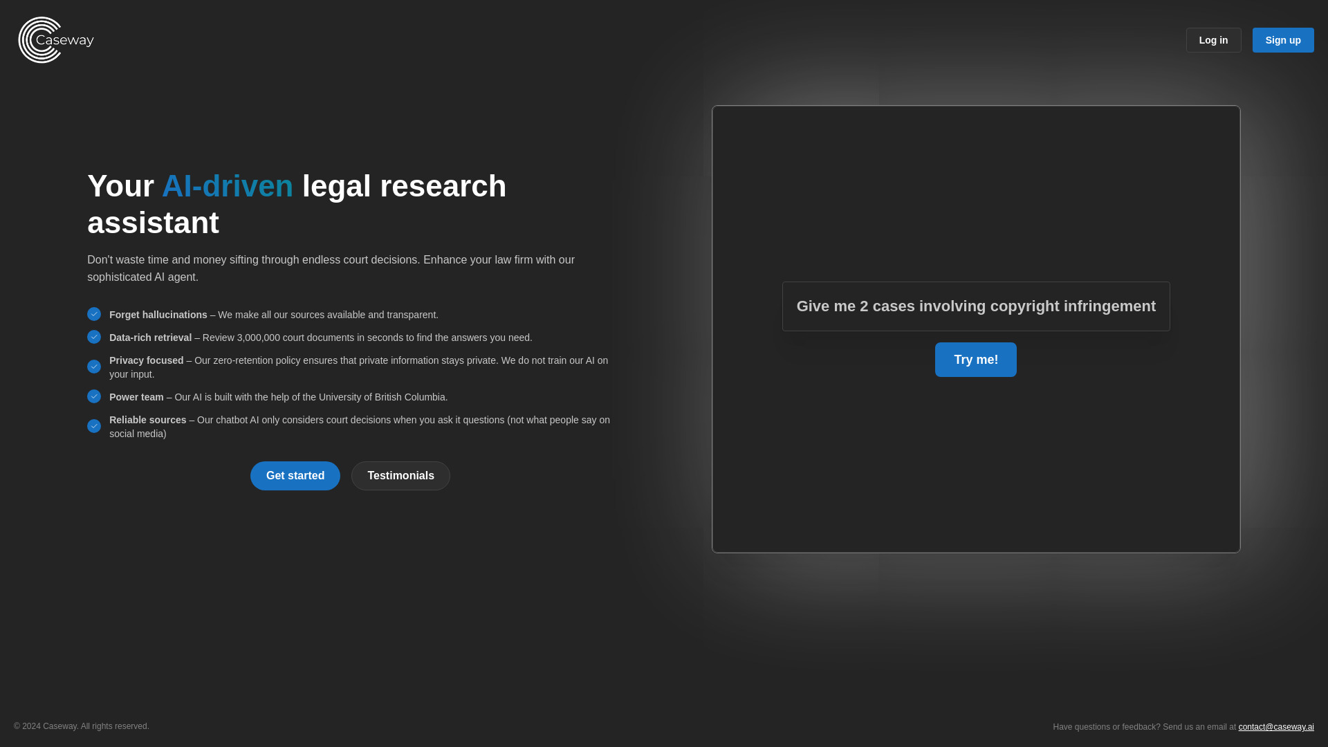 Caseway网页截图,Caseway网页快照