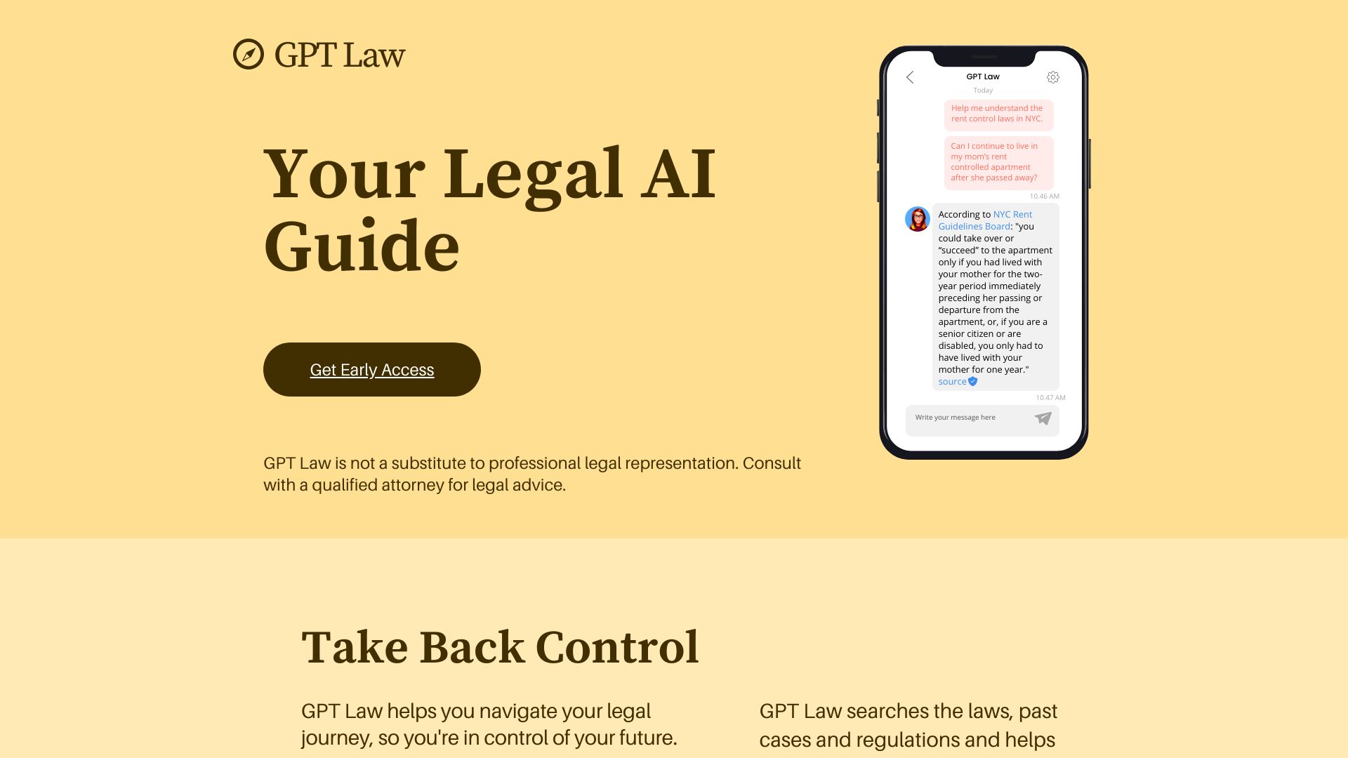 GPT Law网页截图,GPT Law网页快照