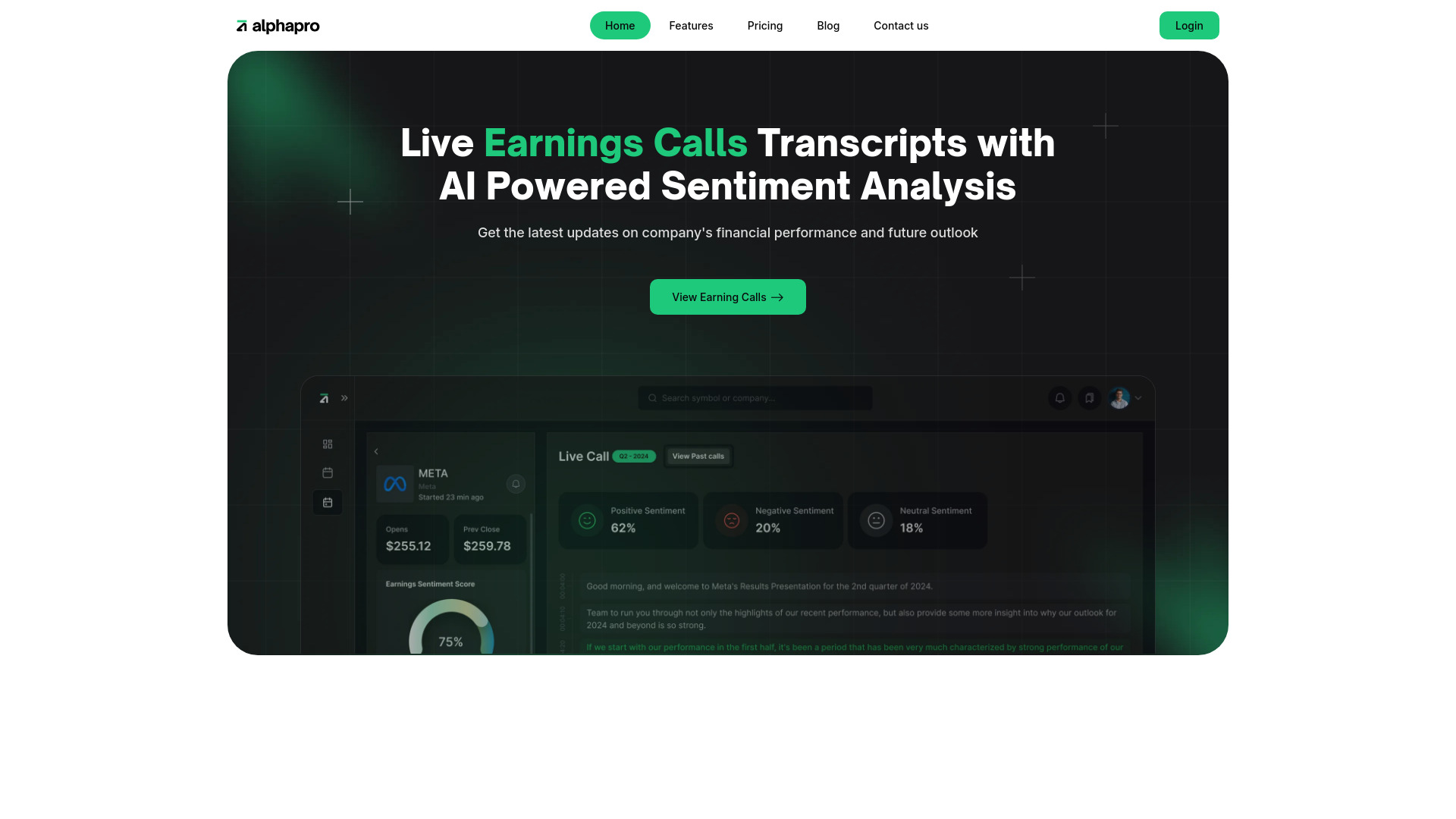Alphapro网页截图,Alphapro网页快照