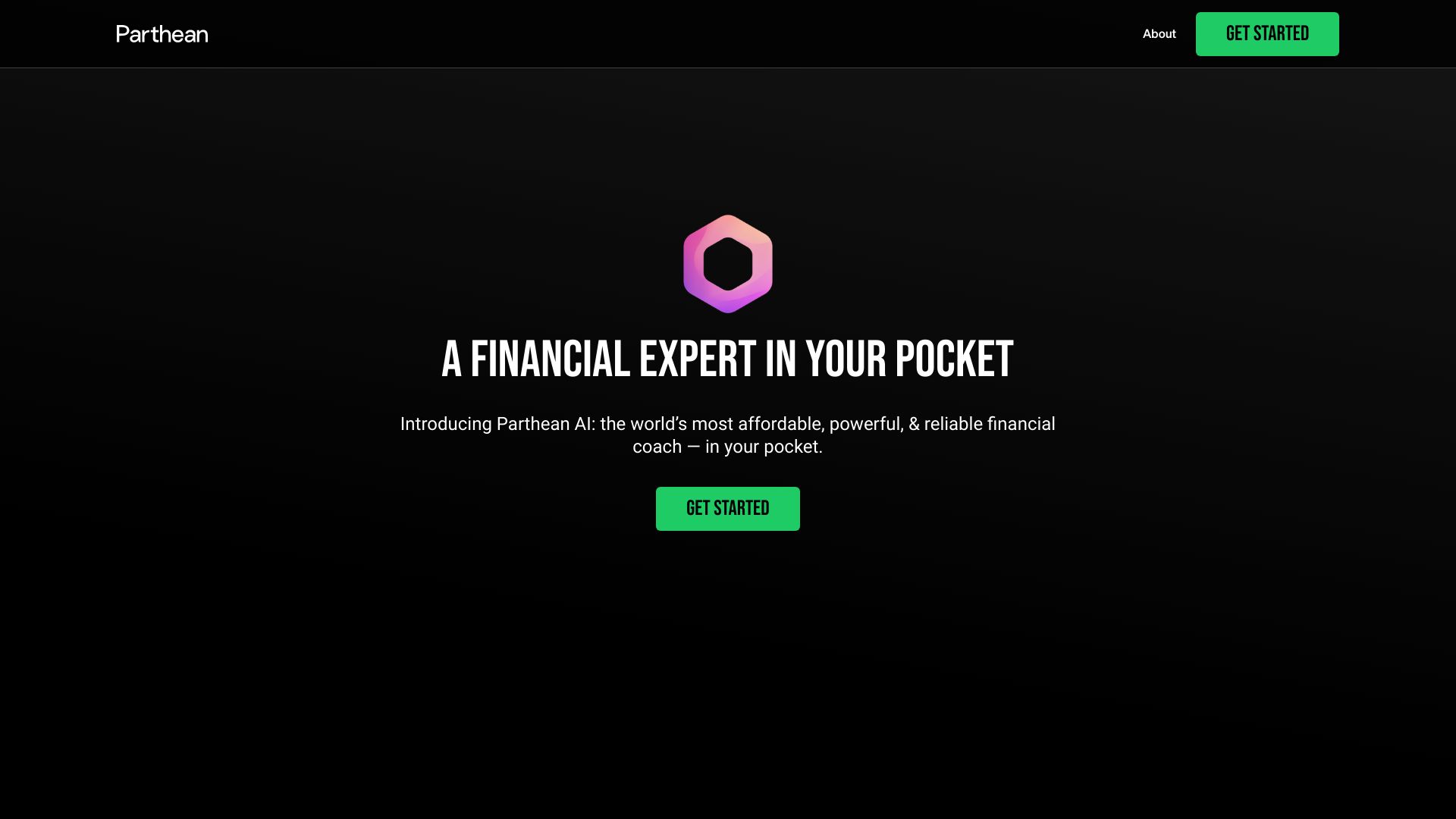 Parthean AI网页截图,Parthean AI网页快照