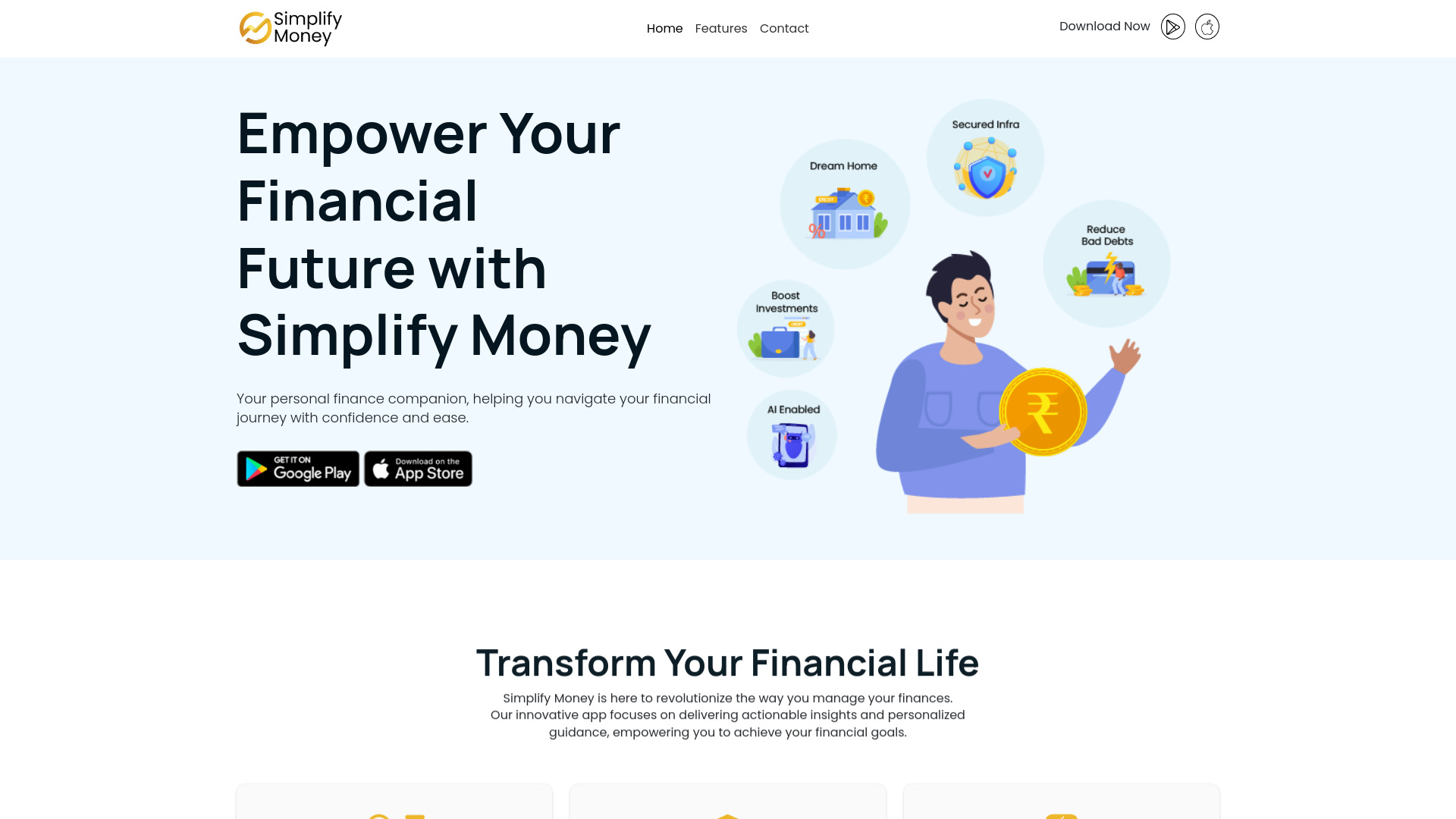 Simplify Money网页截图,Simplify Money网页快照