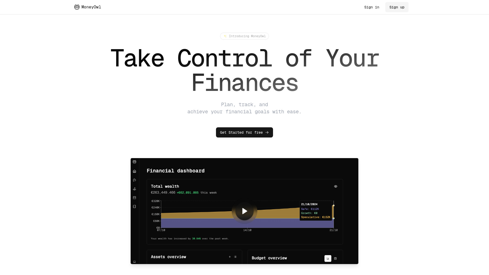 Money Owl网页截图,Money Owl网页快照