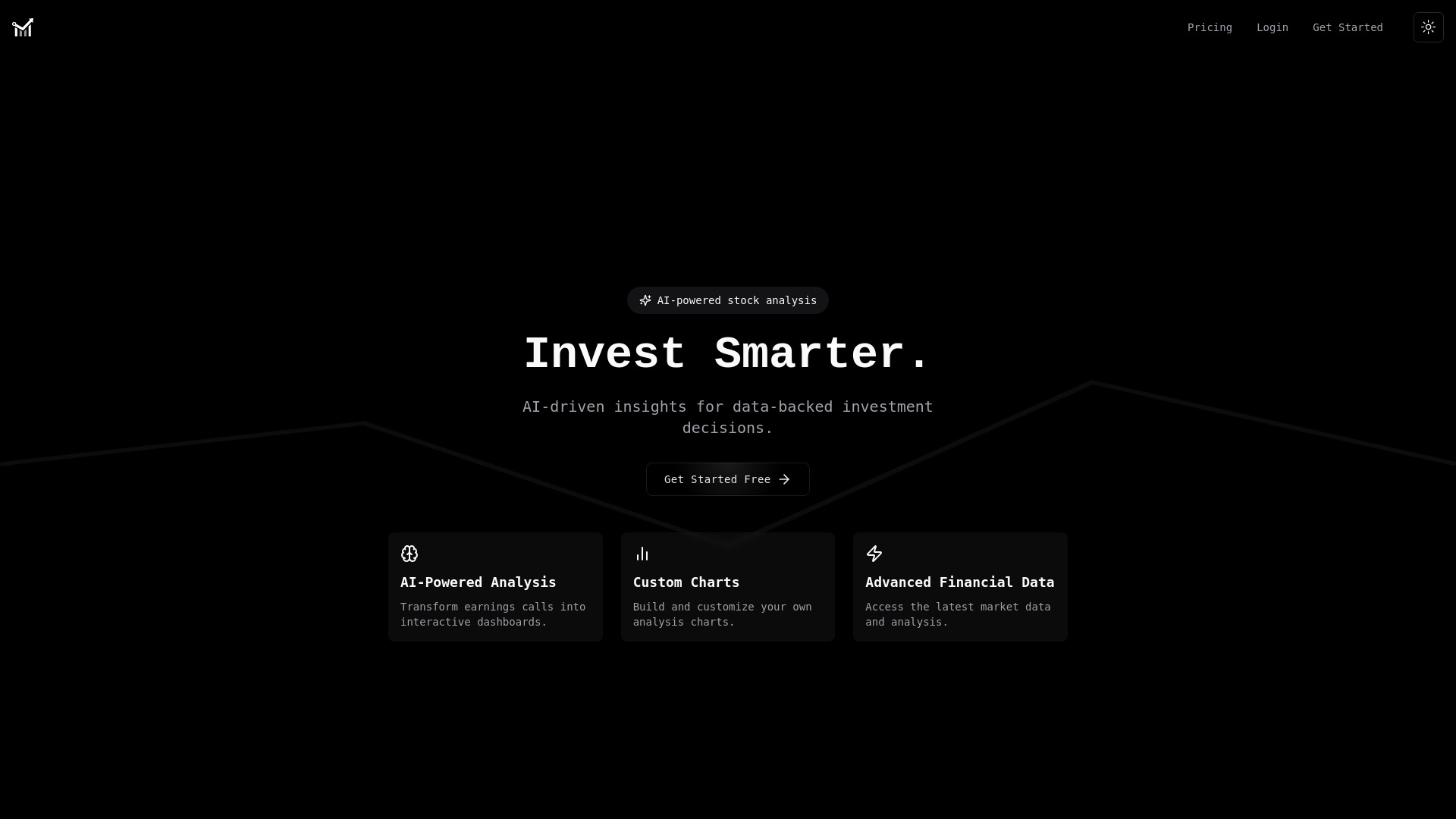 Market Genius AI网页截图,Market Genius AI网页快照