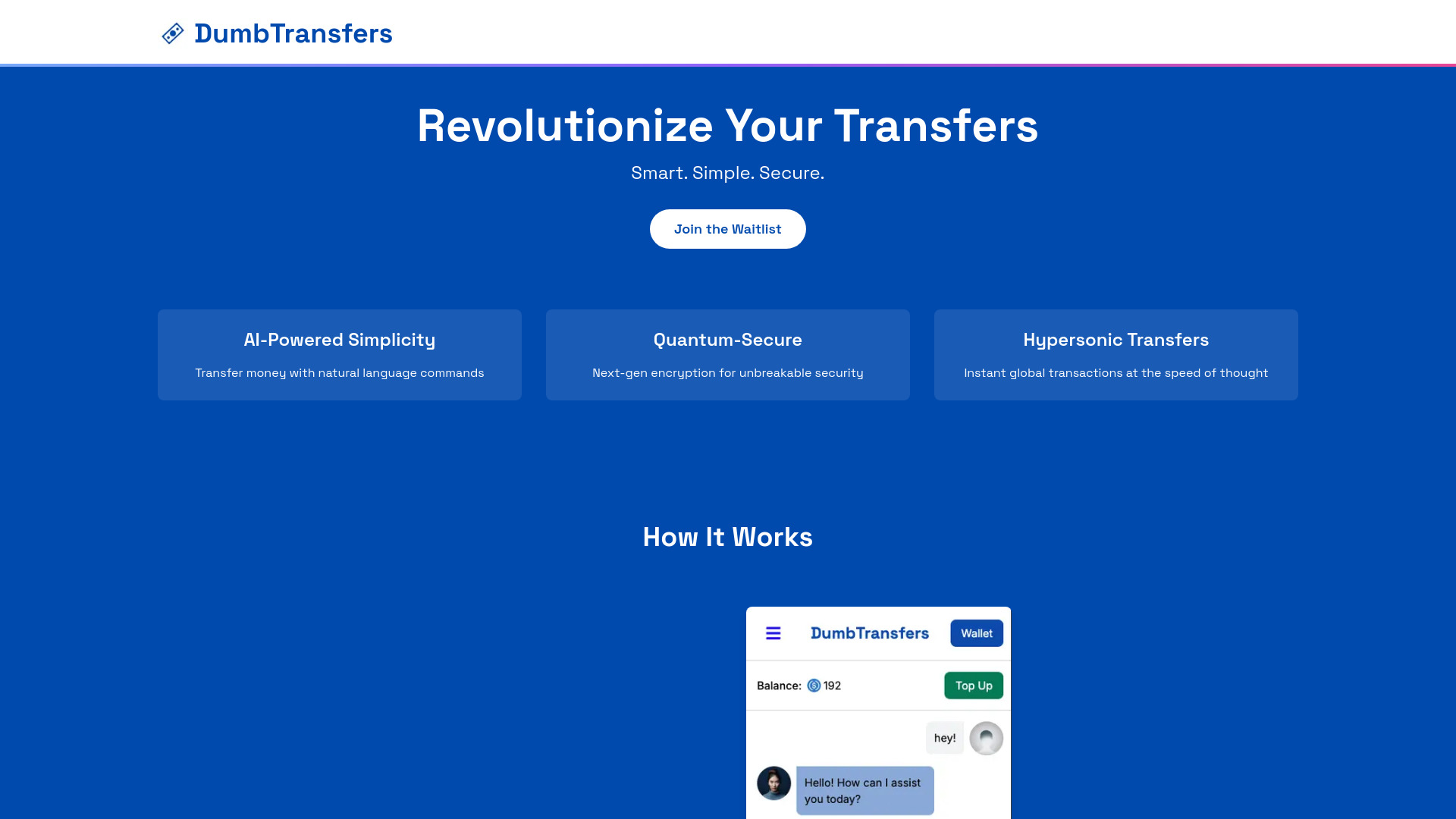 DumbTransfers网页截图,DumbTransfers网页快照