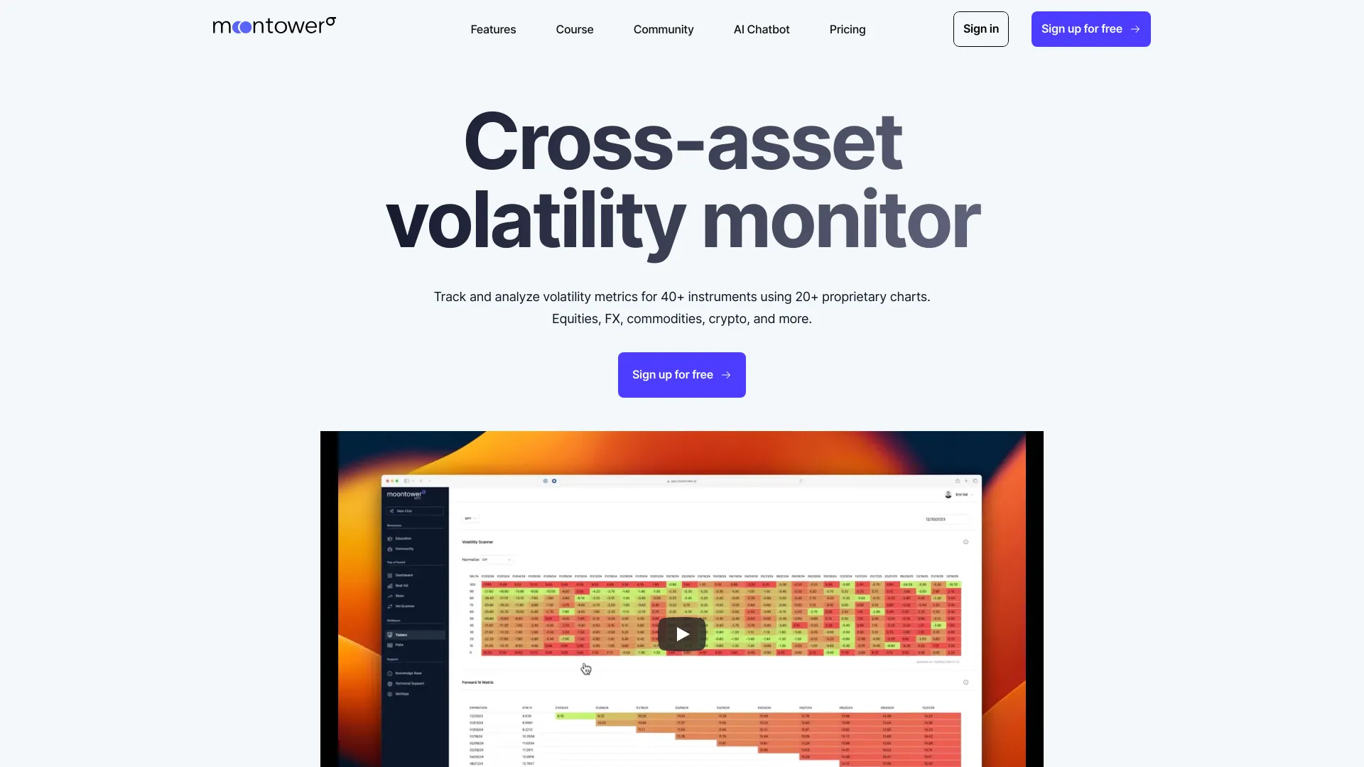 Moontower网页截图,Moontower网页快照