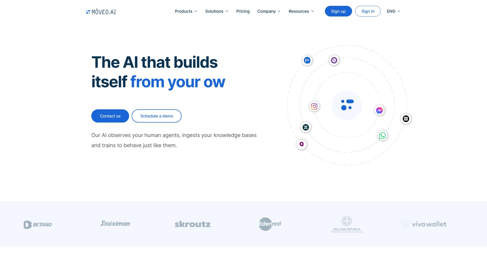 Môveo AI网页截图,Môveo AI网页快照
