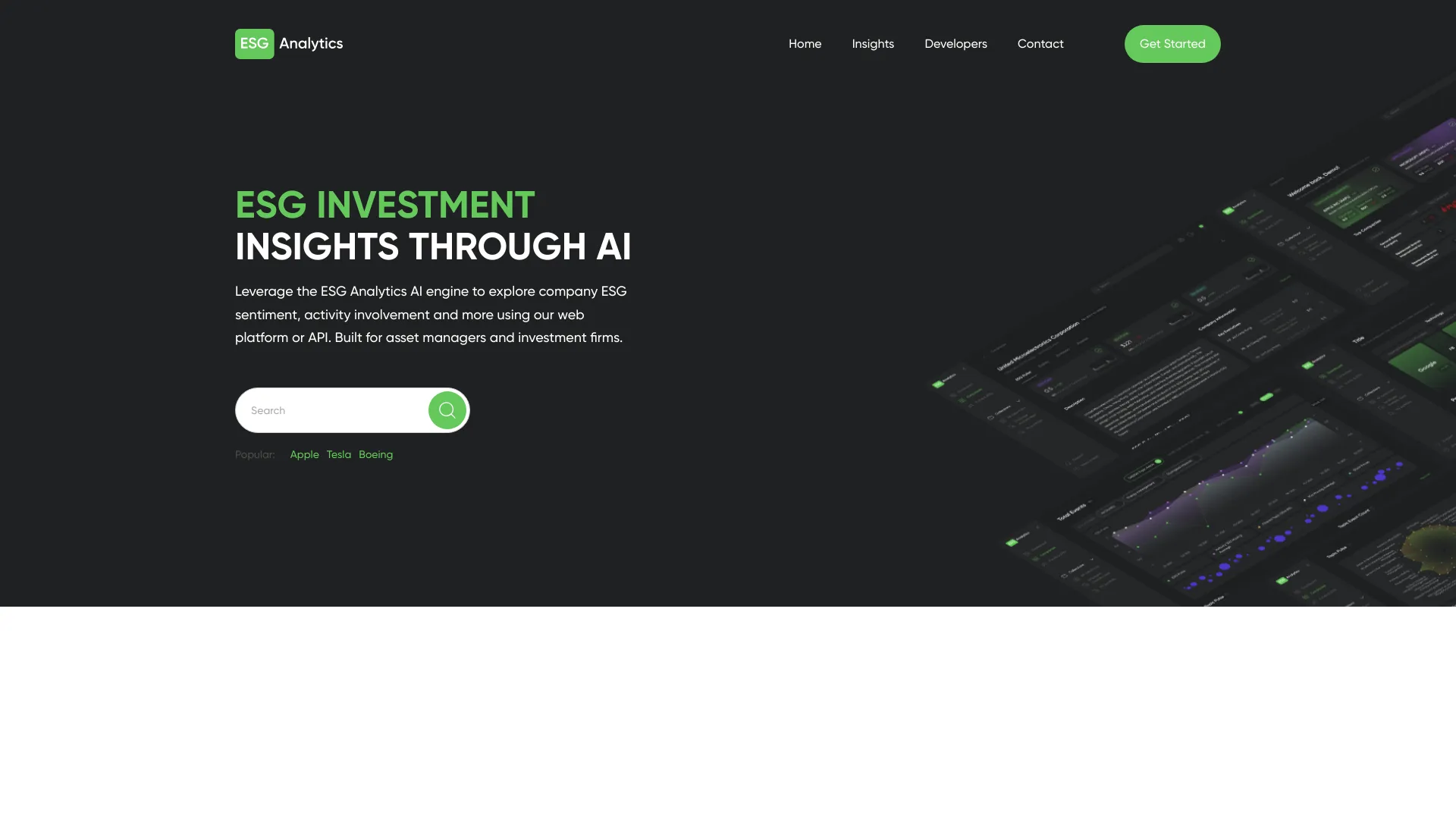 esganalytics.io网页截图,esganalytics.io网页快照