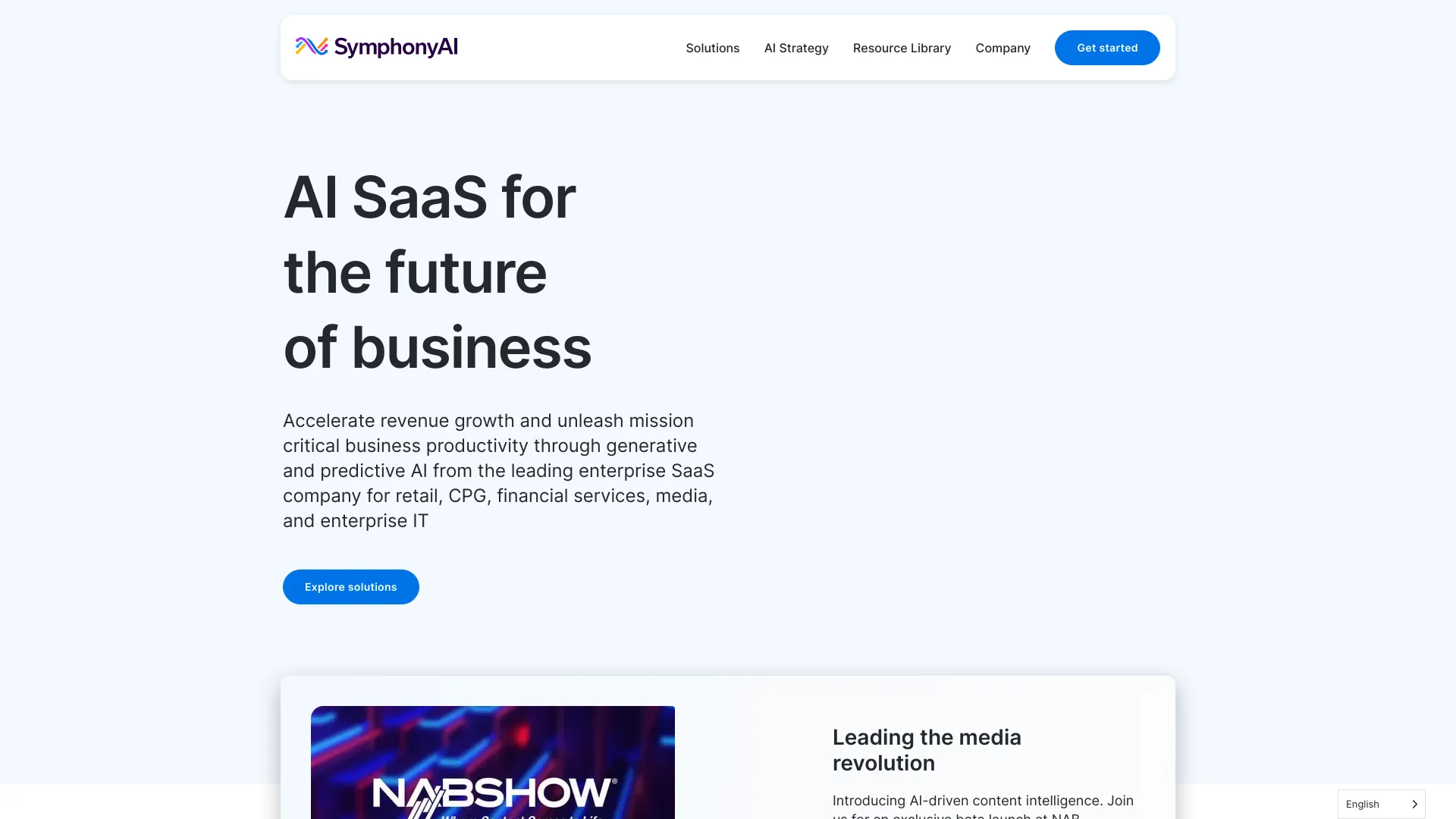 symphonyai.com网页截图,symphonyai.com网页快照