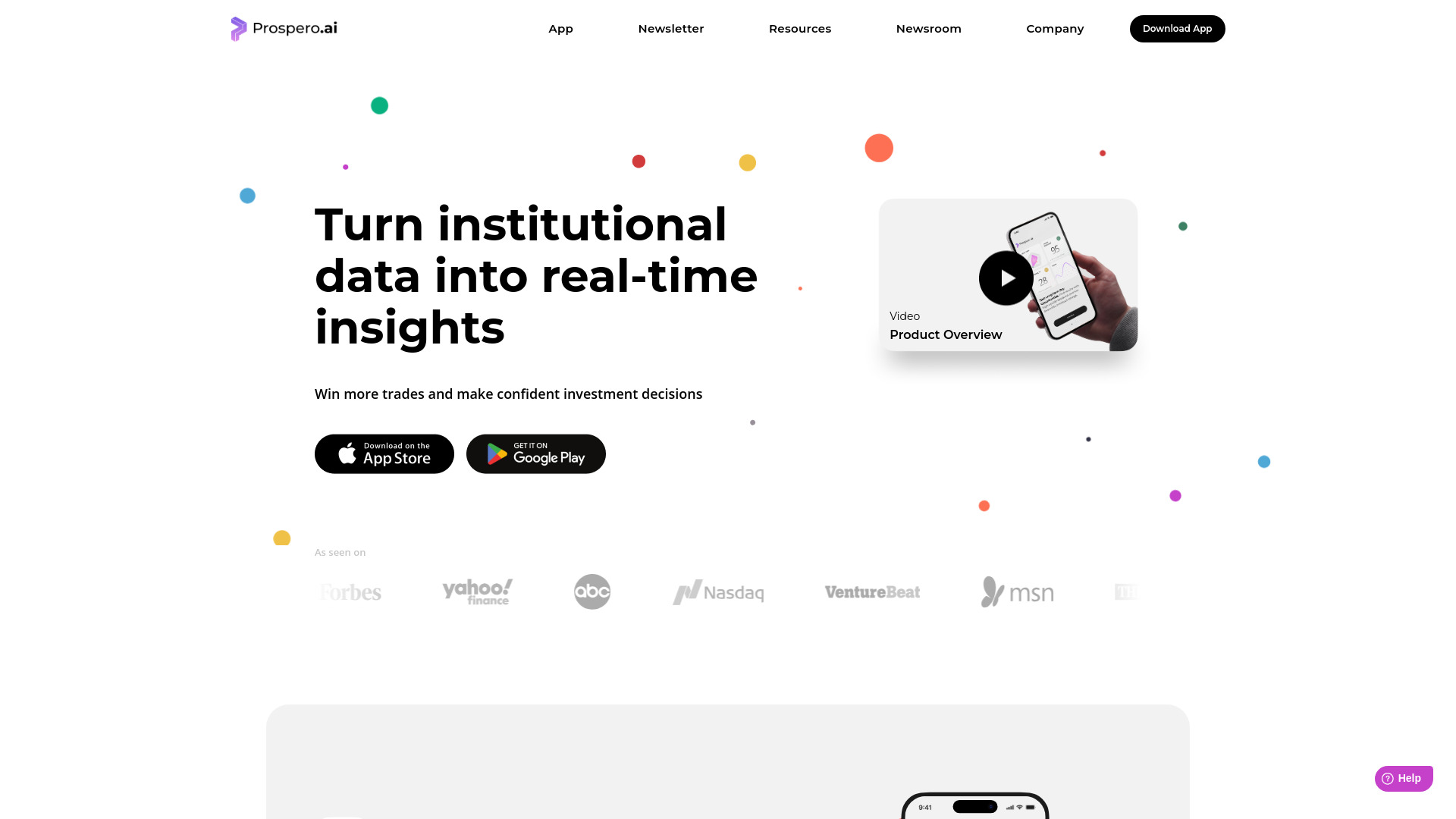 Prospero.ai网页截图,Prospero.ai网页快照