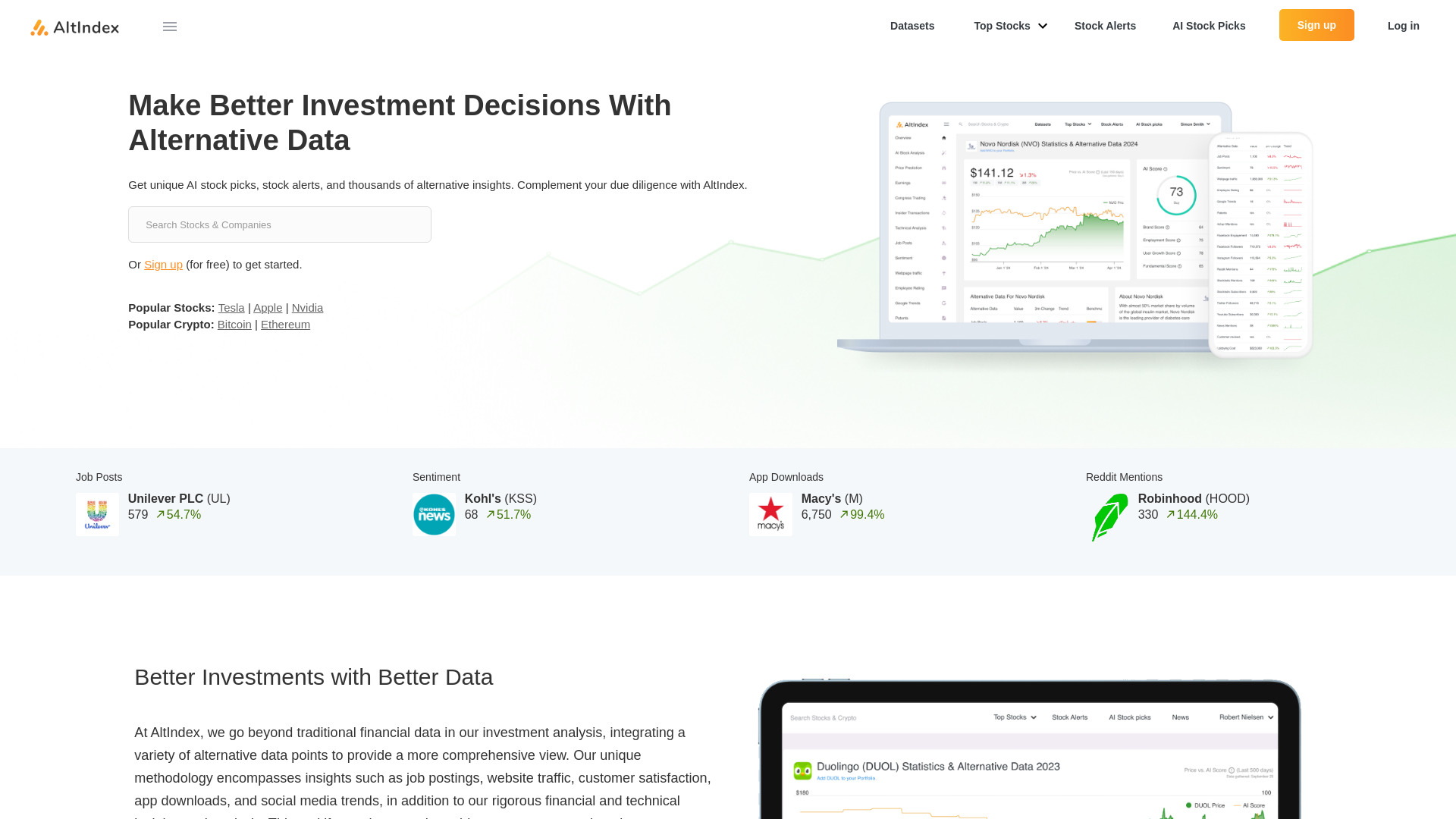 AltIndex网页截图,AltIndex网页快照