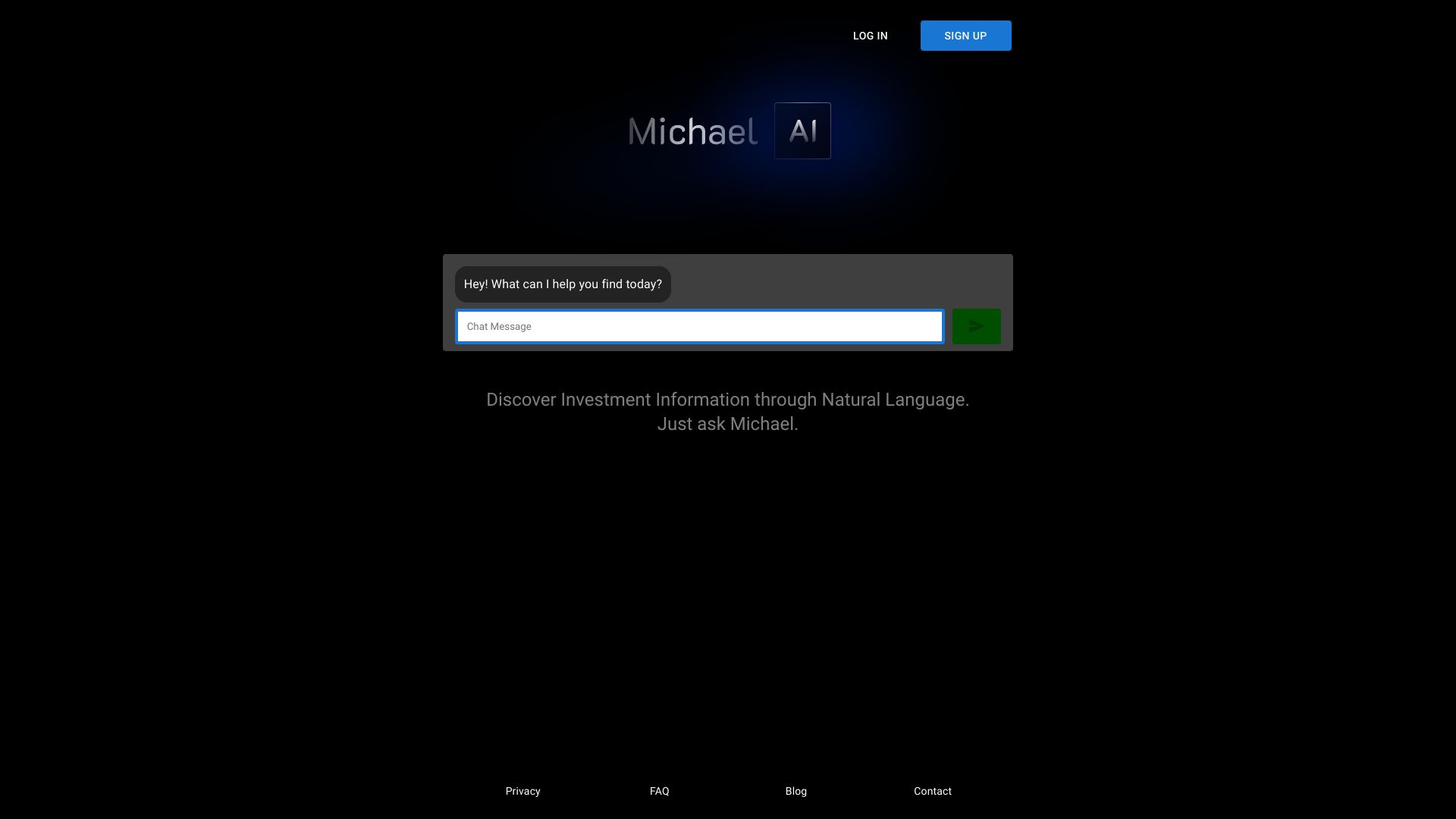 Michael Ai网页截图,Michael Ai网页快照