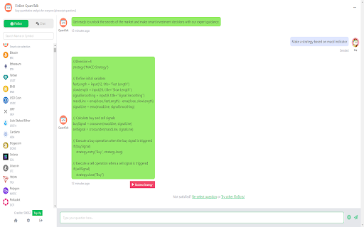 QuantTalk网页截图,QuantTalk网页快照