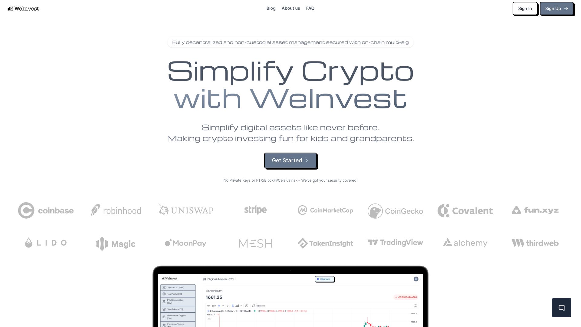 WeInvest网页截图,WeInvest网页快照