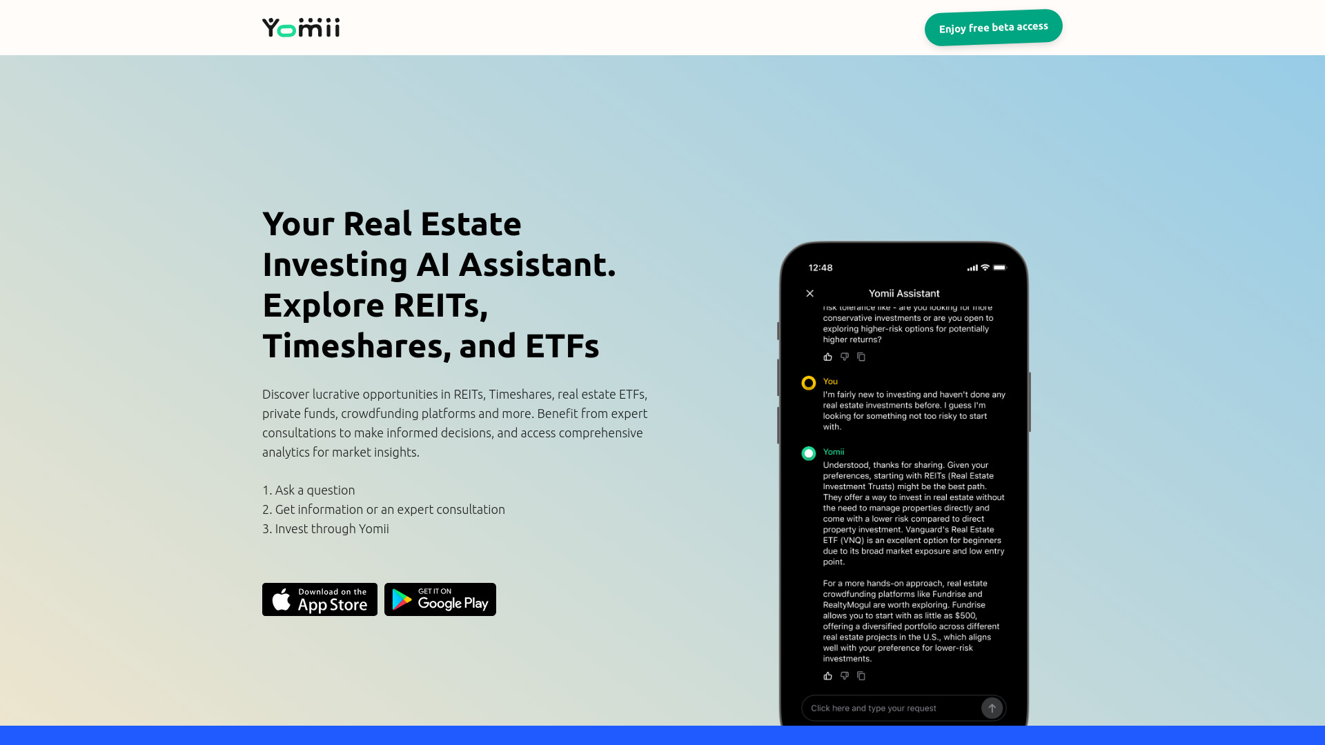 Yomii.app网页截图,Yomii.app网页快照