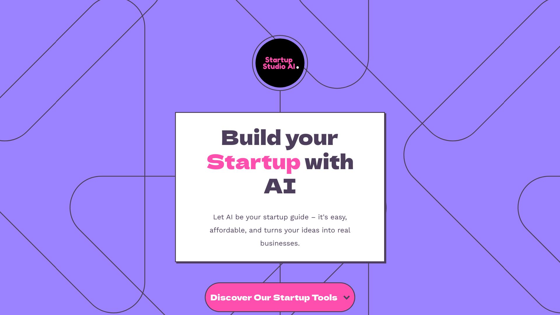 StartupStudio-AI网页截图,StartupStudio-AI网页快照