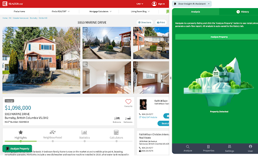 Door Insight AI Assistant网页截图,Door Insight AI Assistant网页快照