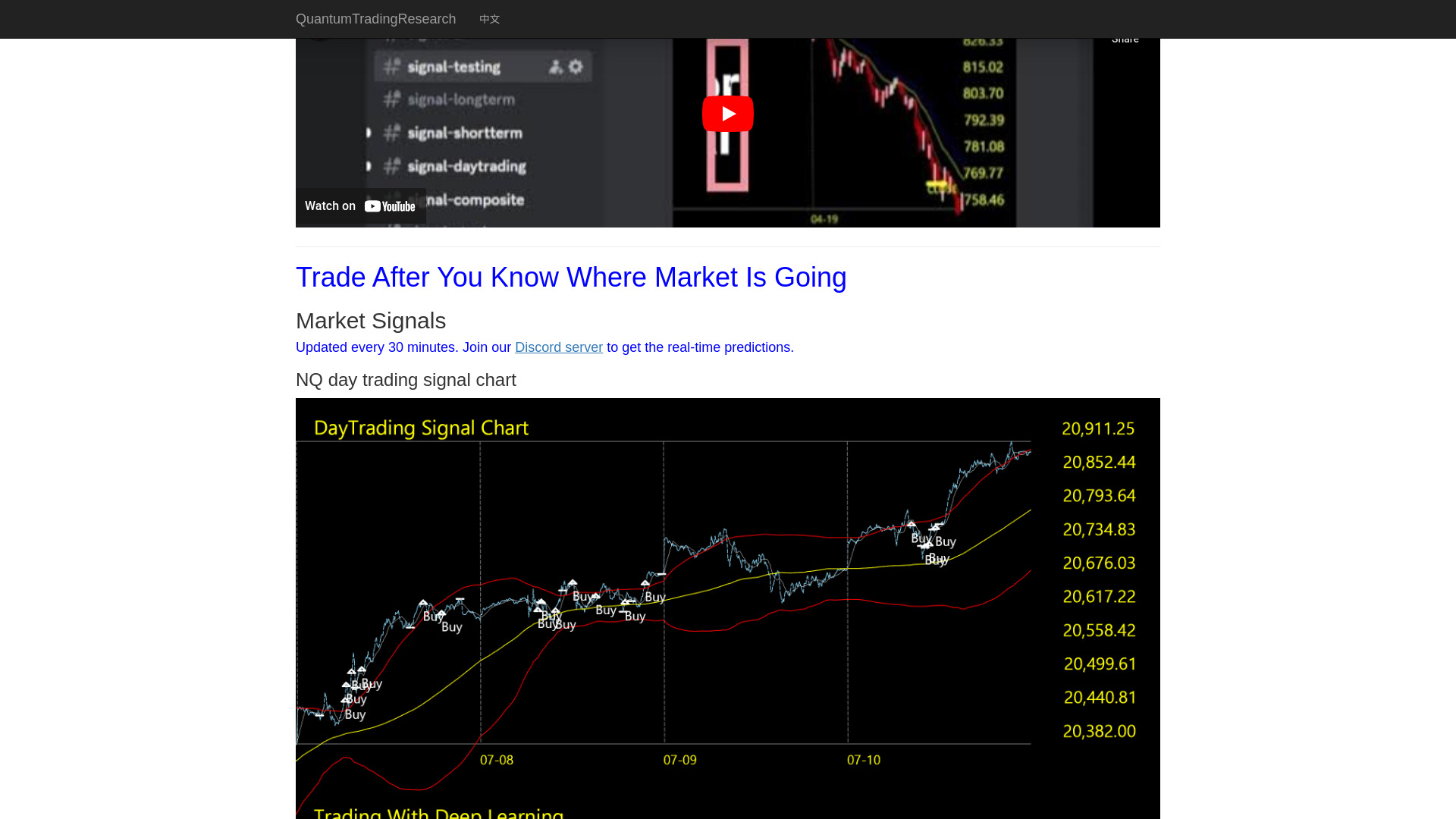 Quantum Trading Research网页截图,Quantum Trading Research网页快照