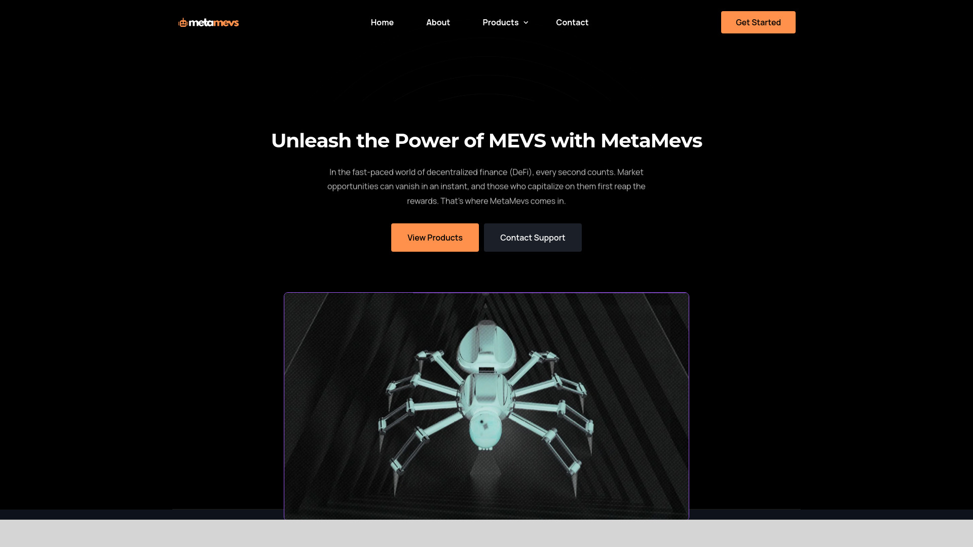 Meta Mevs网页截图,Meta Mevs网页快照