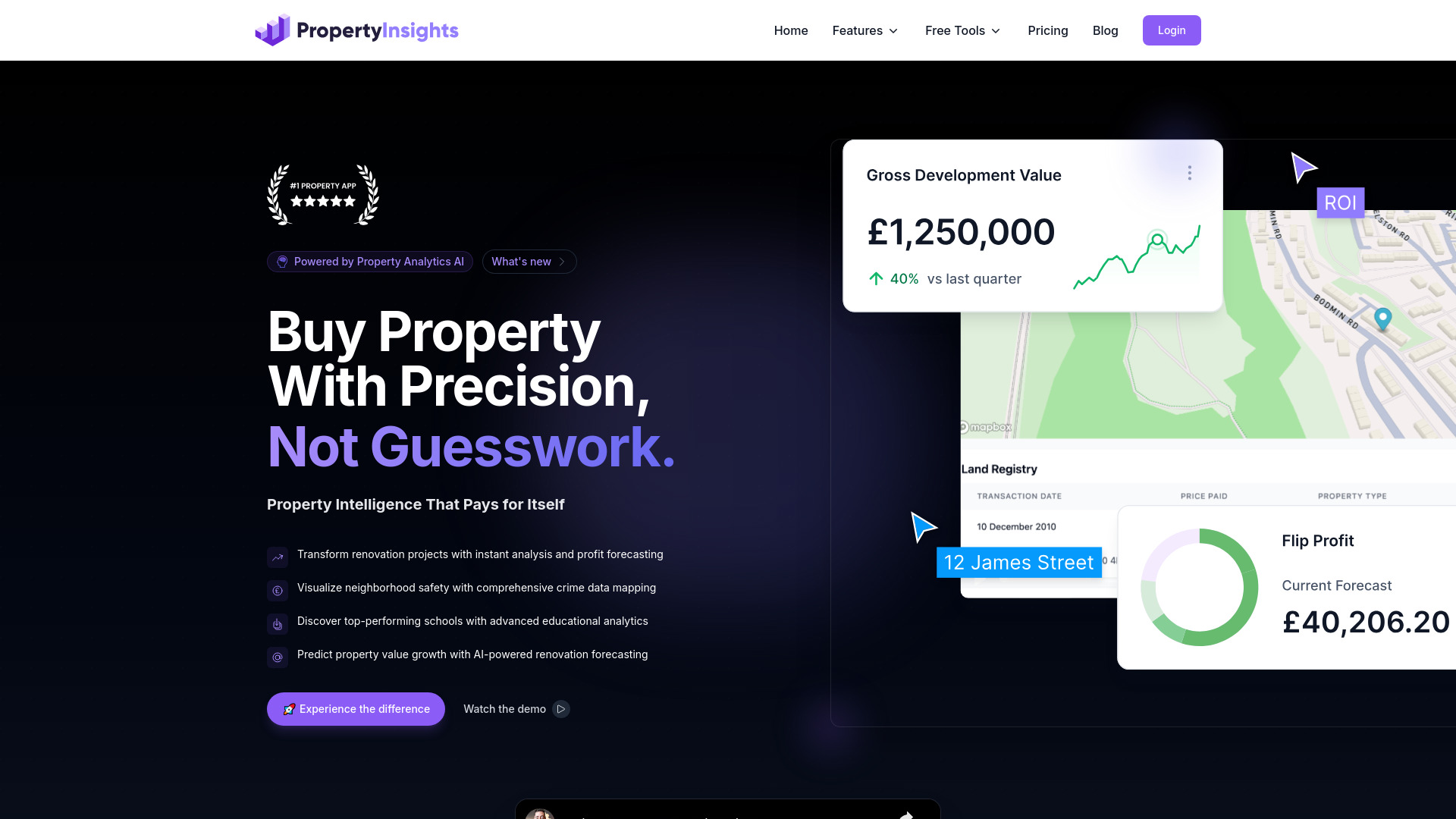 Property Insights – UK Local Data网页截图,Property Insights – UK Local Data网页快照