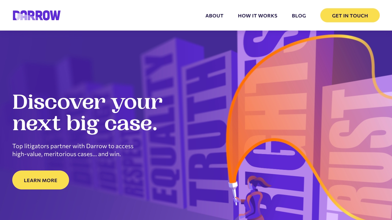 Darrow AI网页截图,Darrow AI网页快照