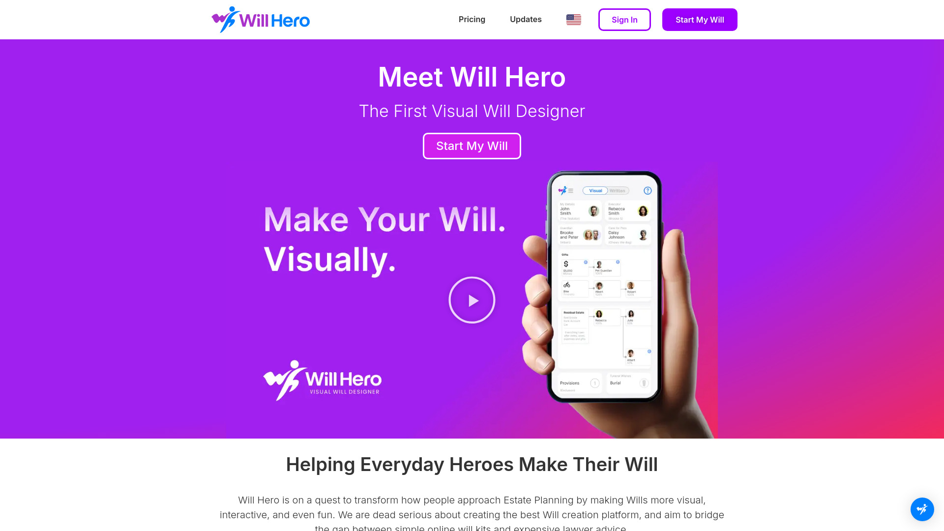 Will Hero网页截图,Will Hero网页快照