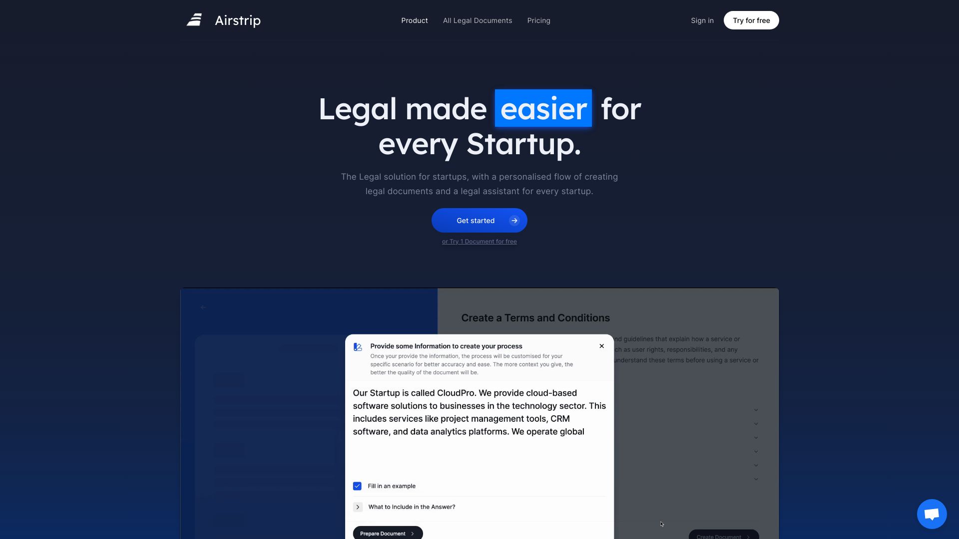 Airstrip AI网页截图,Airstrip AI网页快照