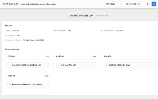 Certidoes.ai网页截图,Certidoes.ai网页快照