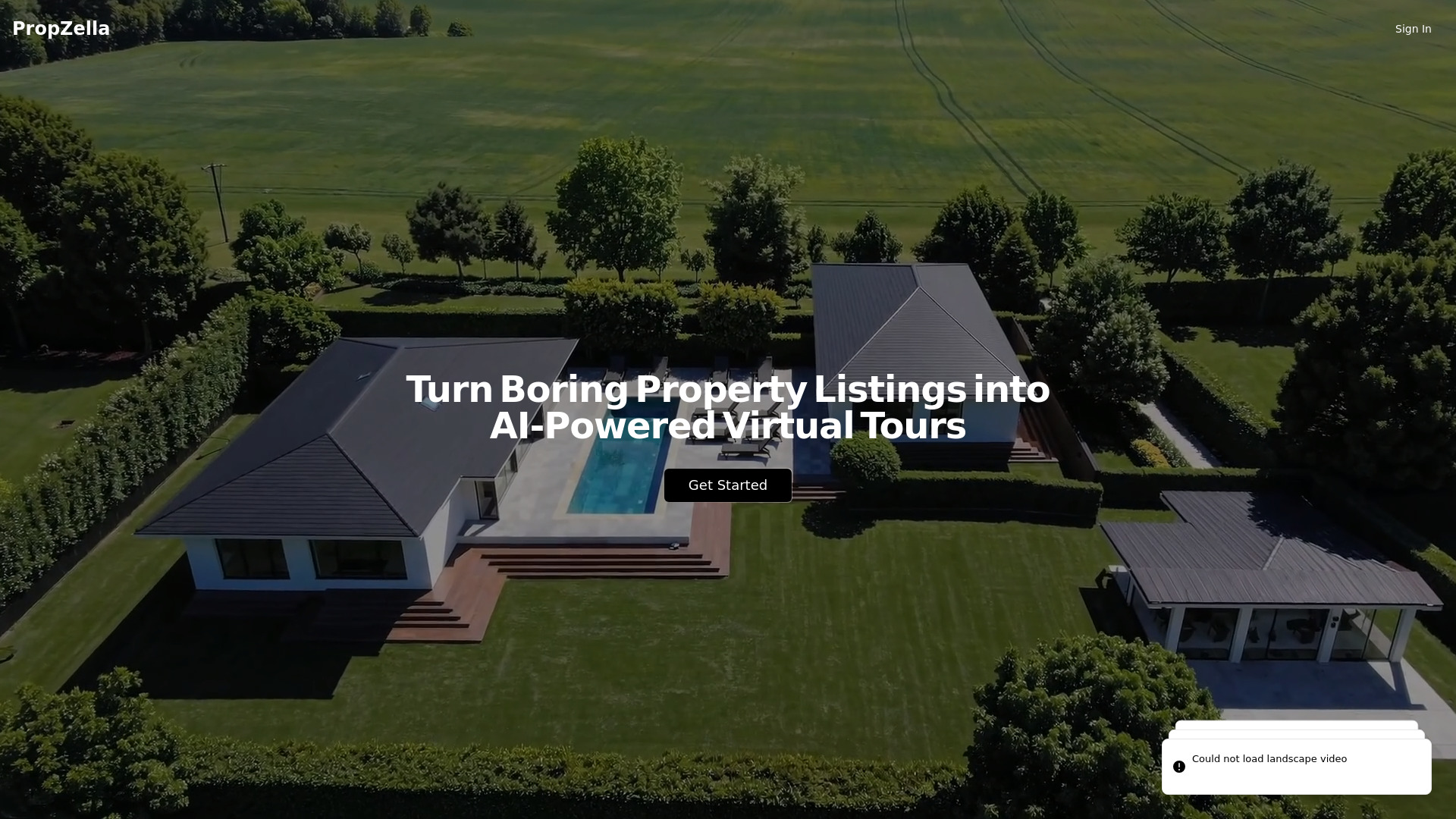 RealTour AI网页截图,RealTour AI网页快照