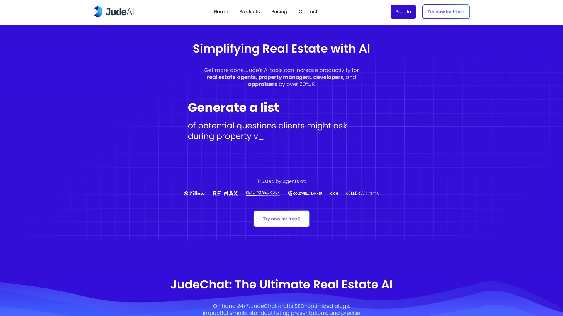 Jude AI网页截图,Jude AI网页快照