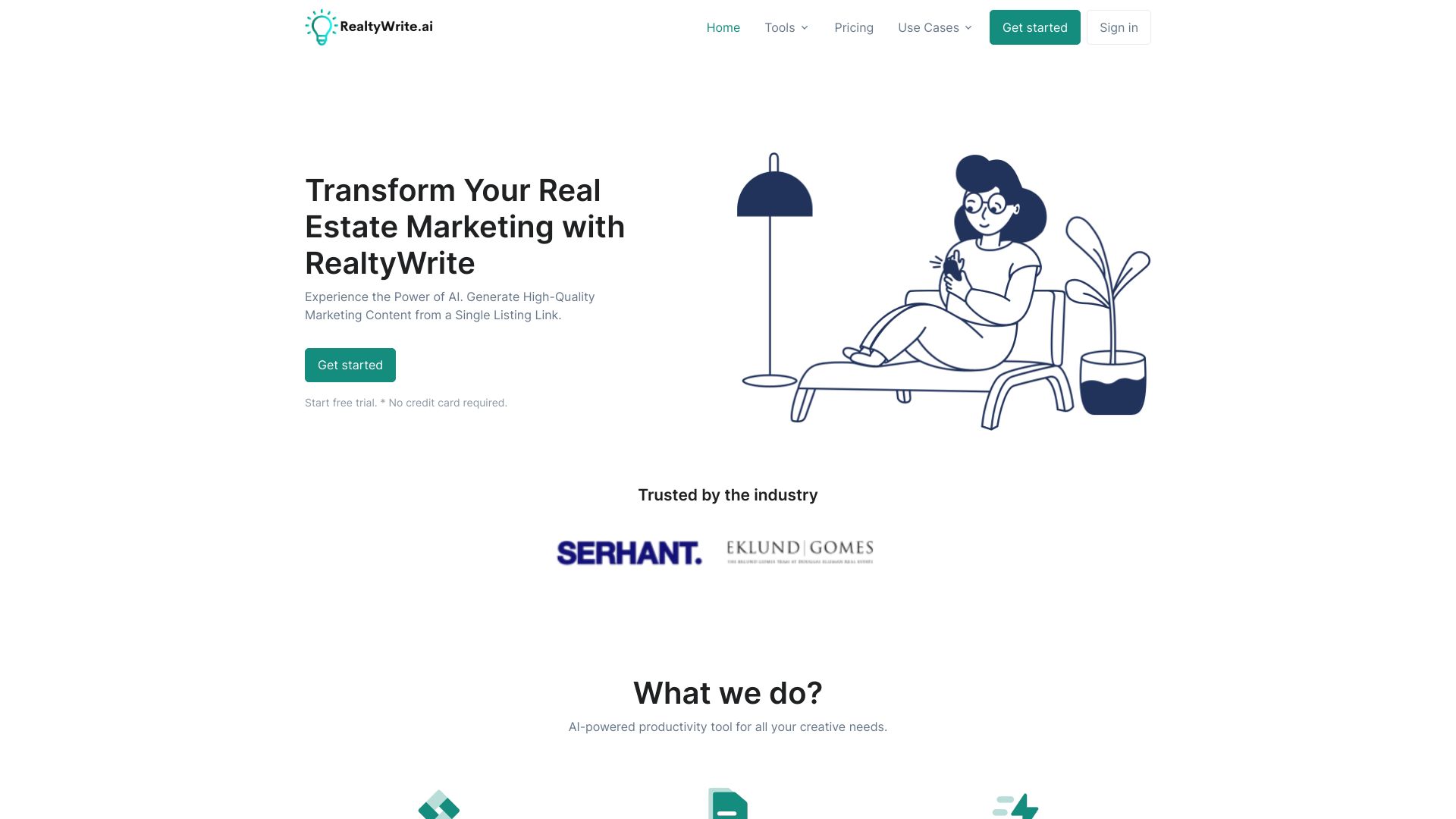 RealtyWrite网页截图,RealtyWrite网页快照