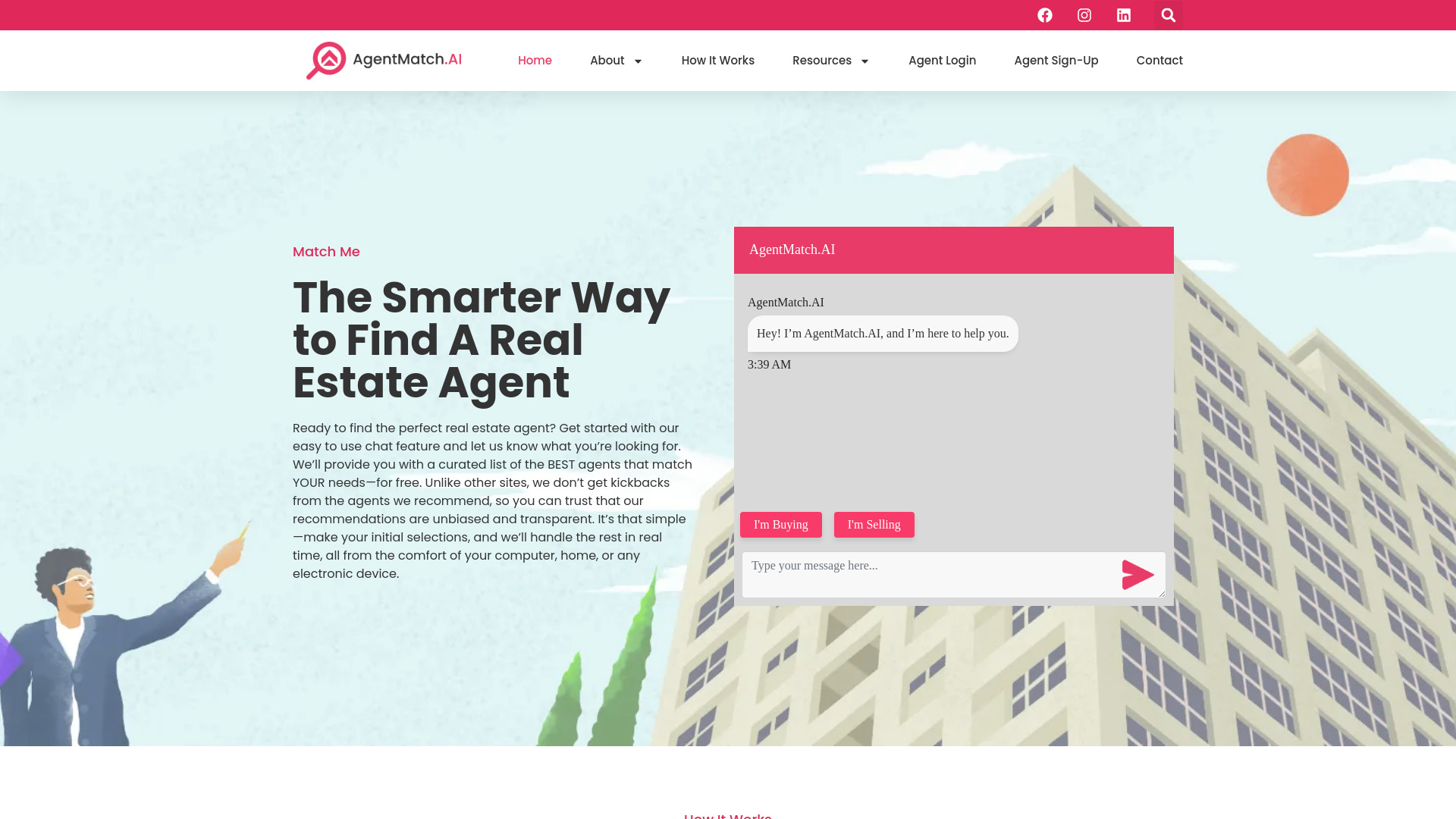 AgentMatch.ai网页截图,AgentMatch.ai网页快照