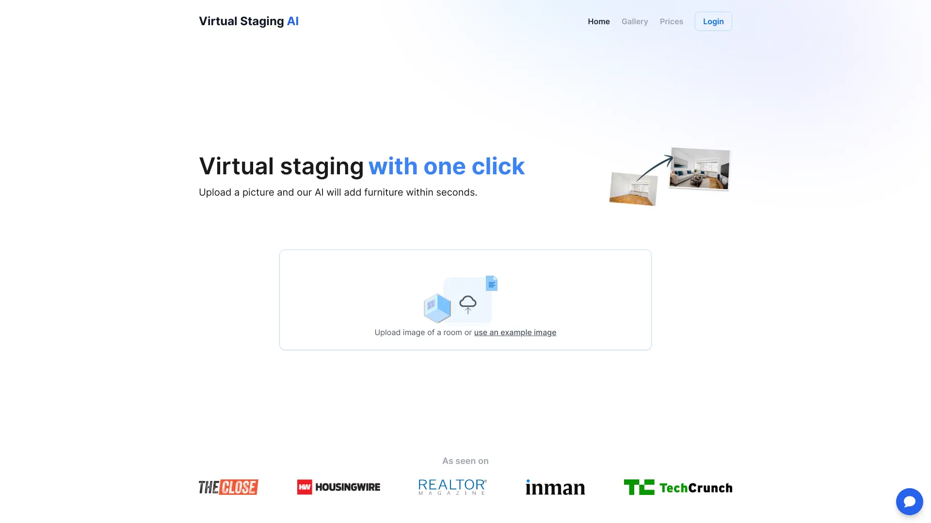 Virtual Staging AI网页截图,Virtual Staging AI网页快照