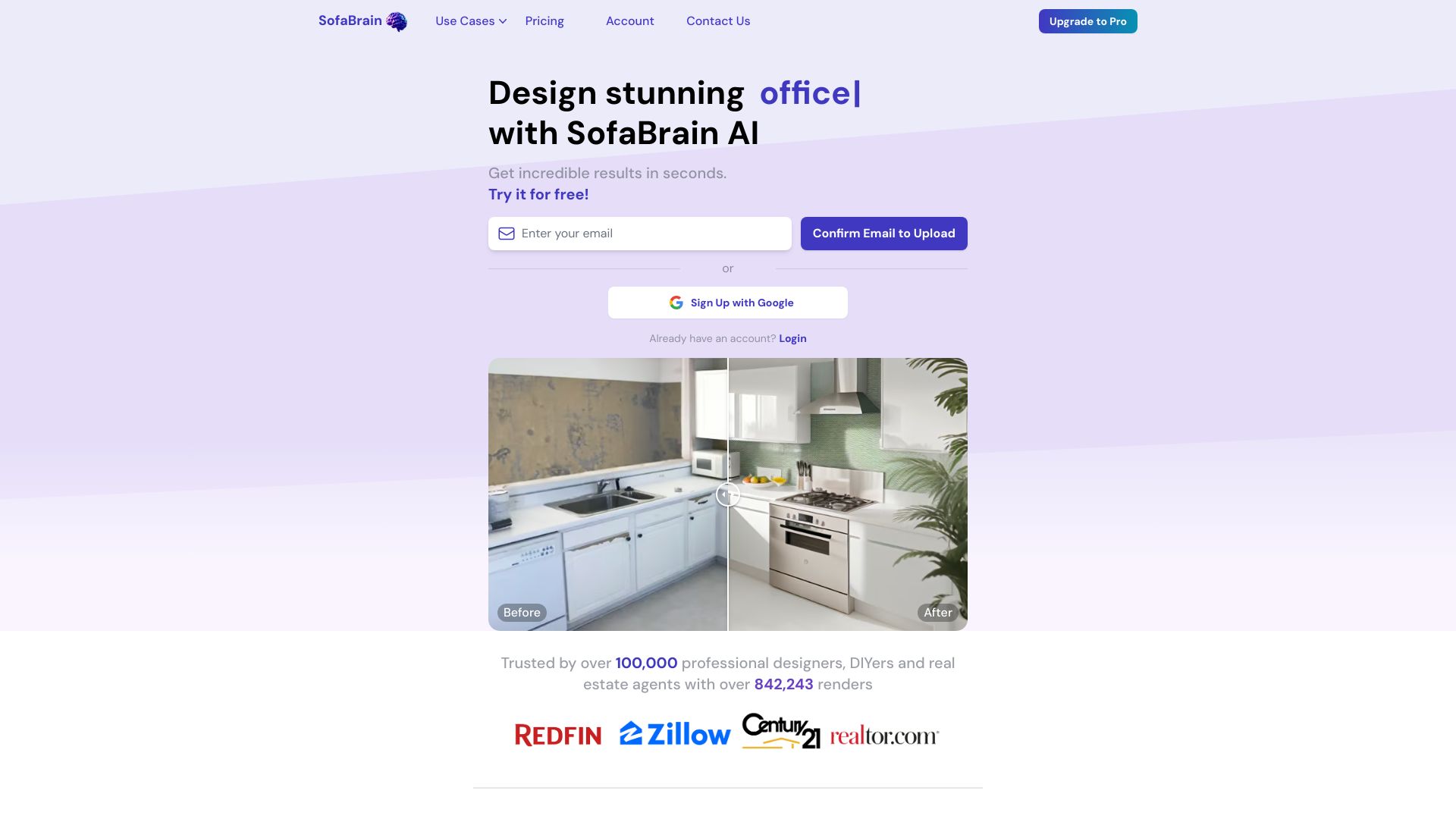SofaBrain网页截图,SofaBrain网页快照