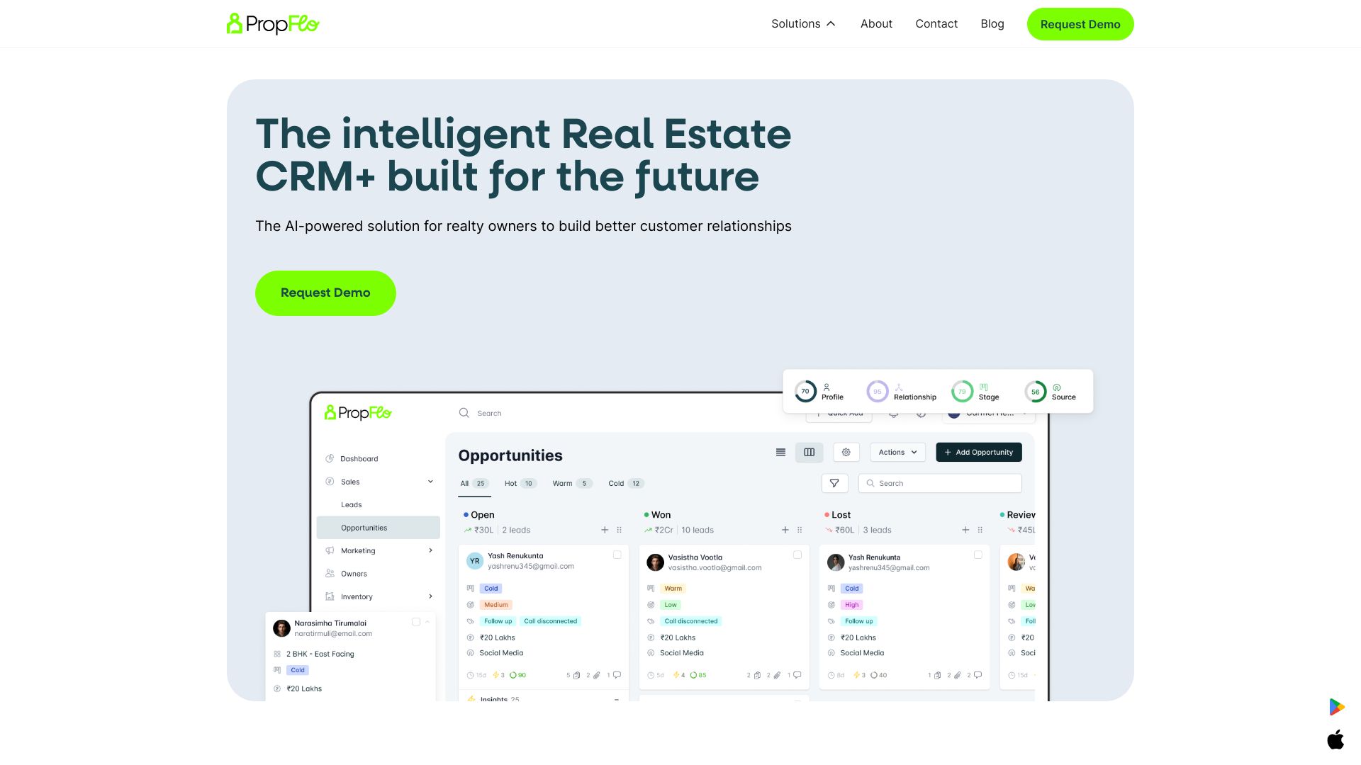 PropFlo网页截图,PropFlo网页快照