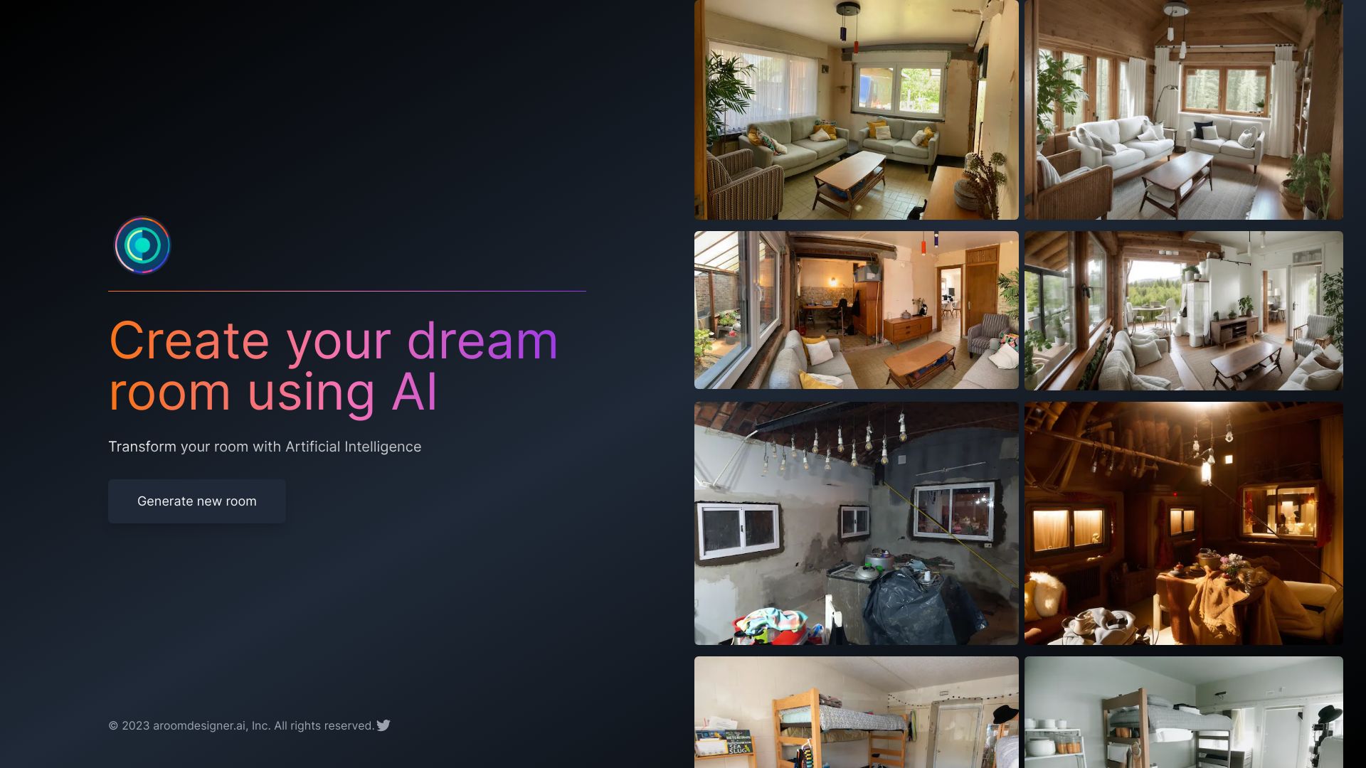 roomdesigner.ai网页截图,roomdesigner.ai网页快照