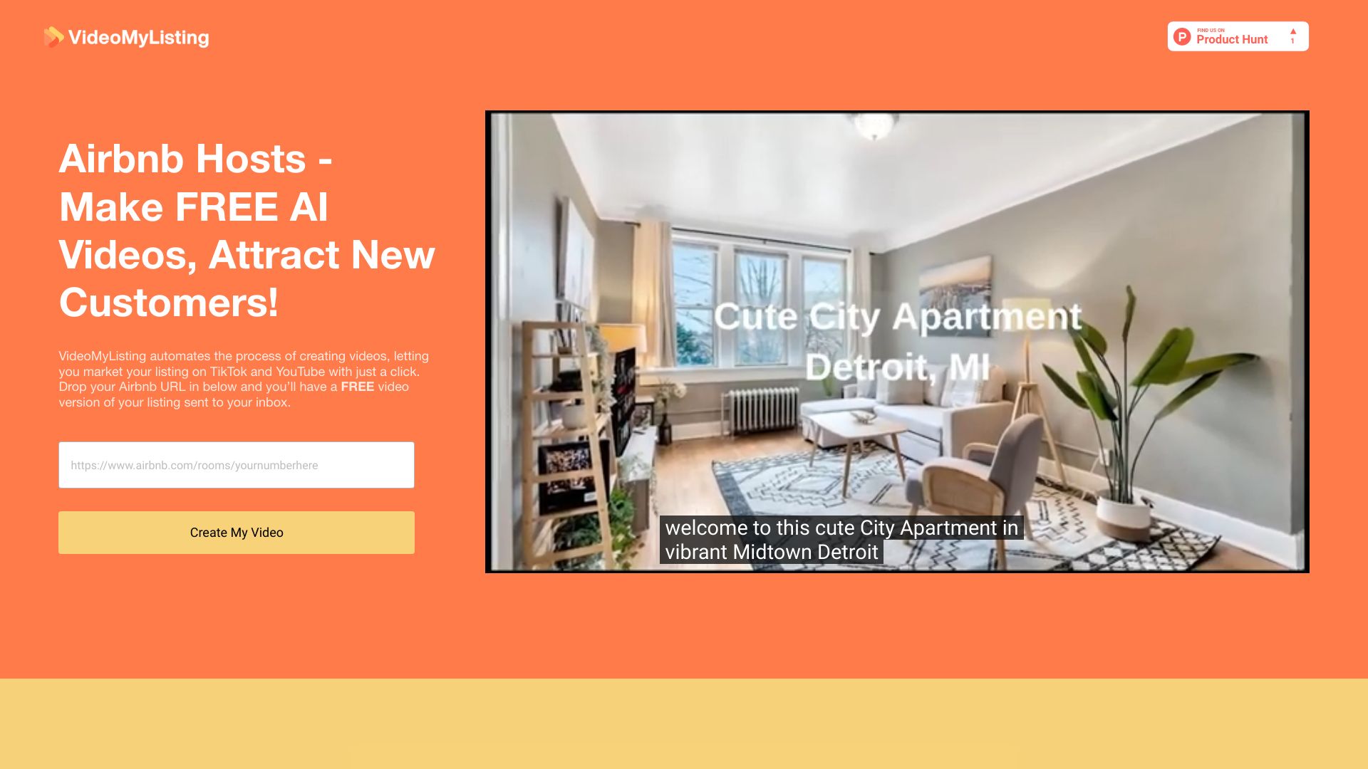 VideoMyListing网页截图,VideoMyListing网页快照