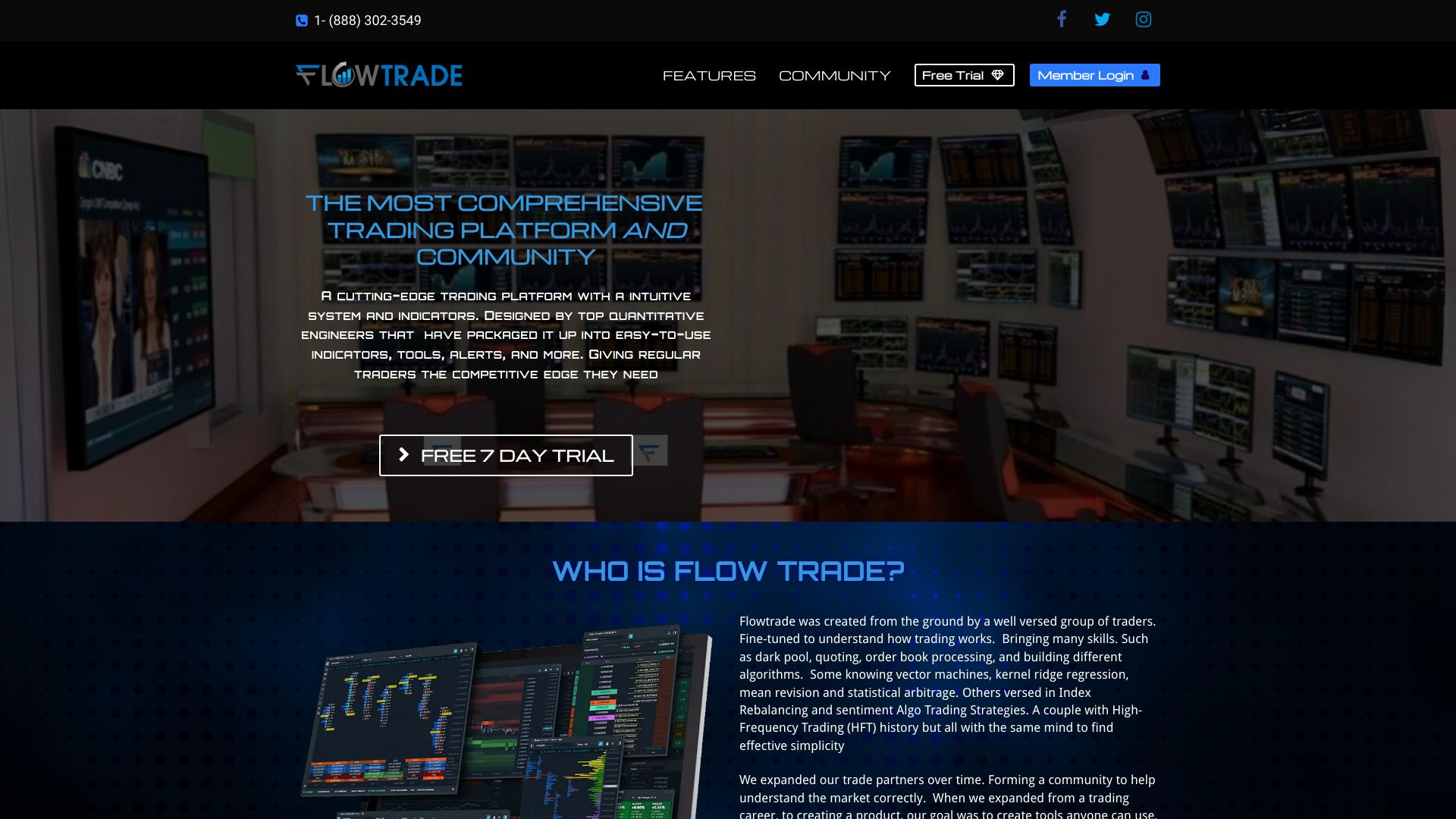 Flow Trade网页截图,Flow Trade网页快照