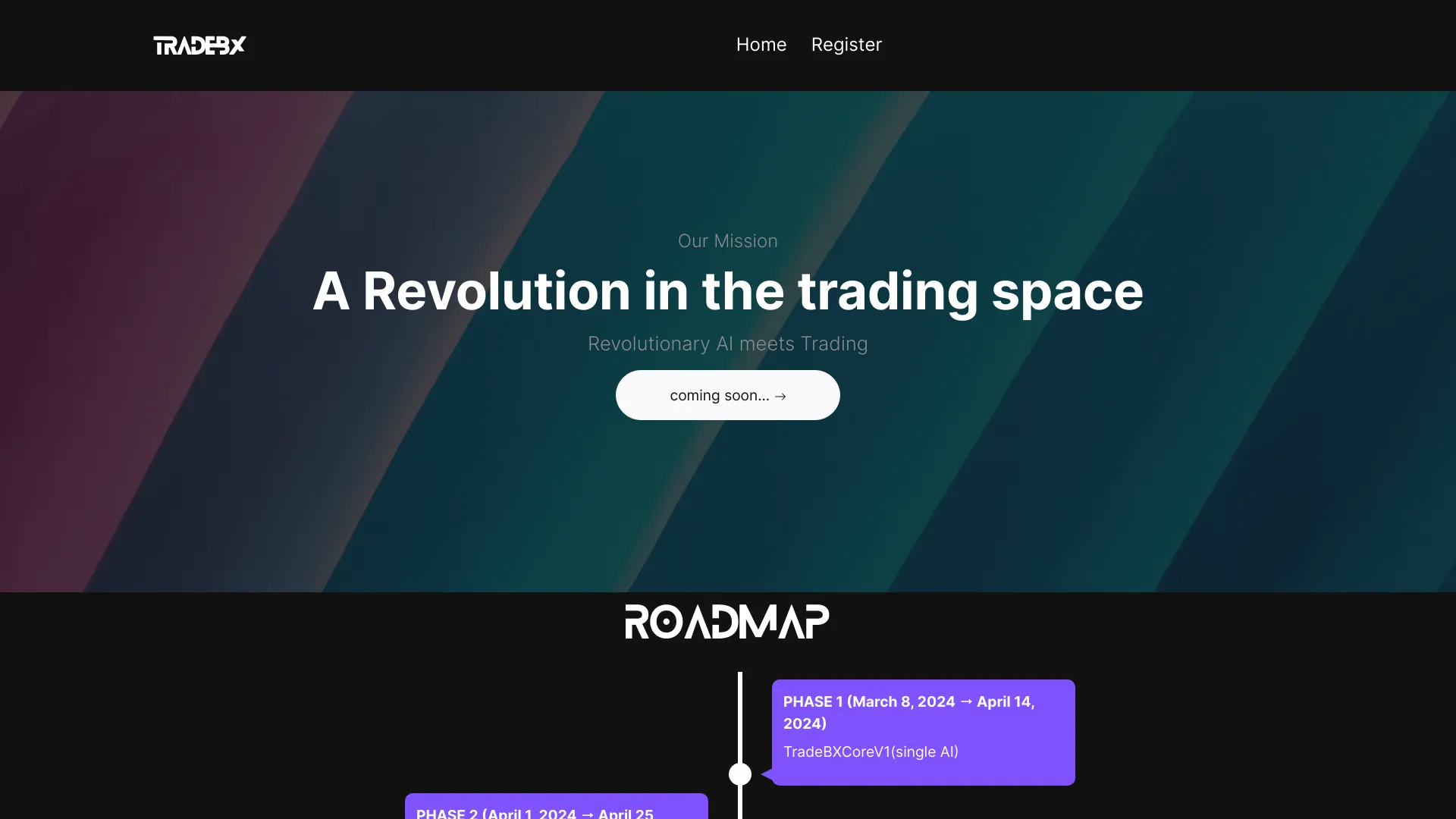 TradeBX网页截图,TradeBX网页快照