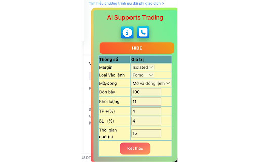 AI Supports Trading网页截图,AI Supports Trading网页快照