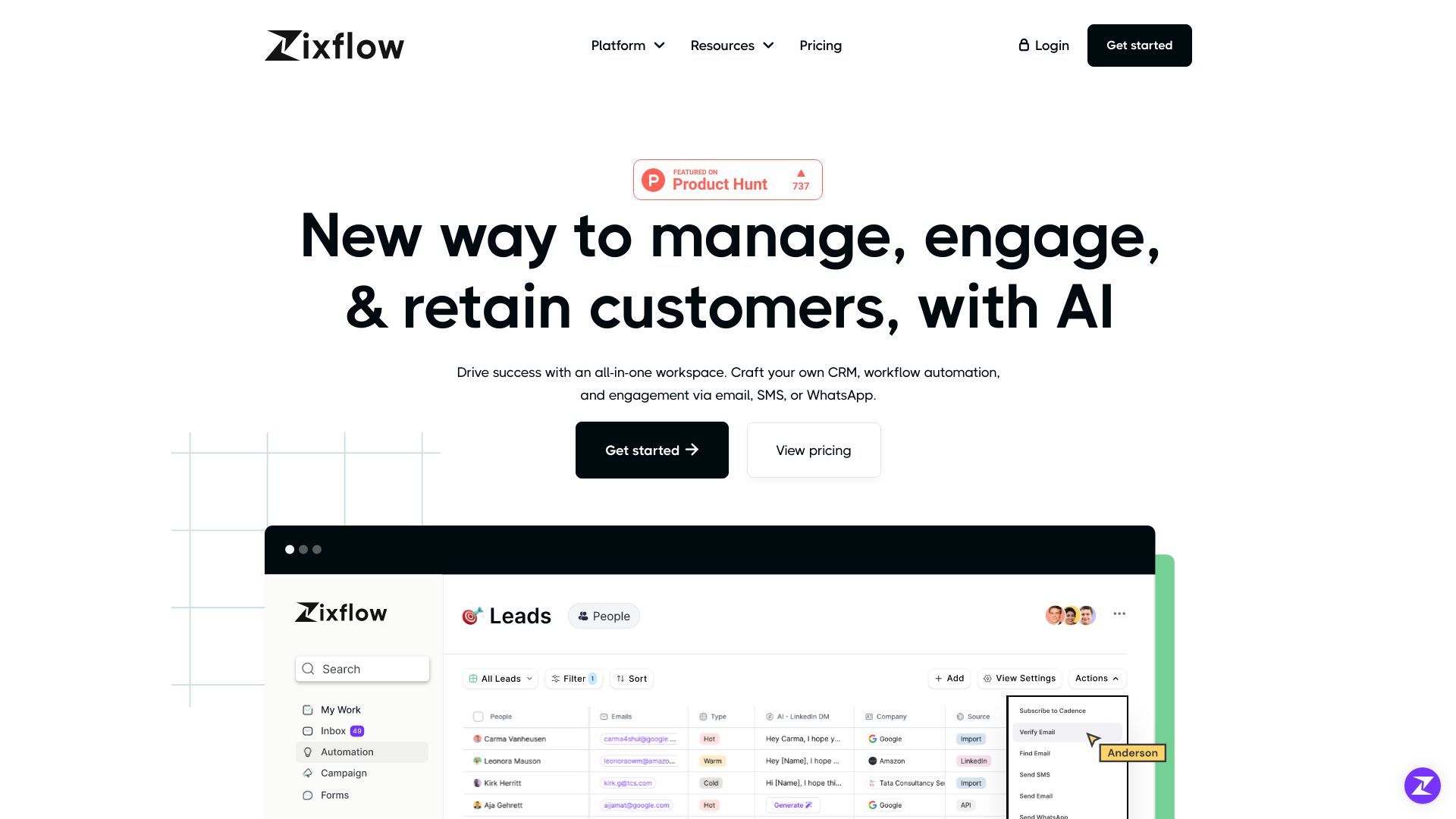 Zixflow网页截图,Zixflow网页快照