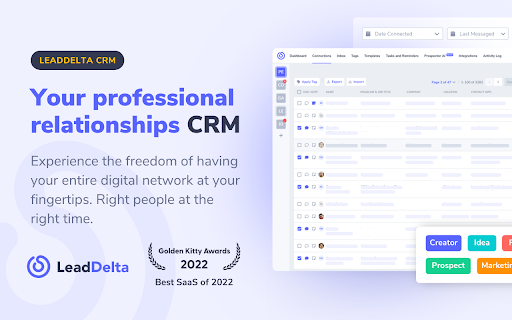CRM and Inbox for LinkedIn网页截图,CRM and Inbox for LinkedIn网页快照