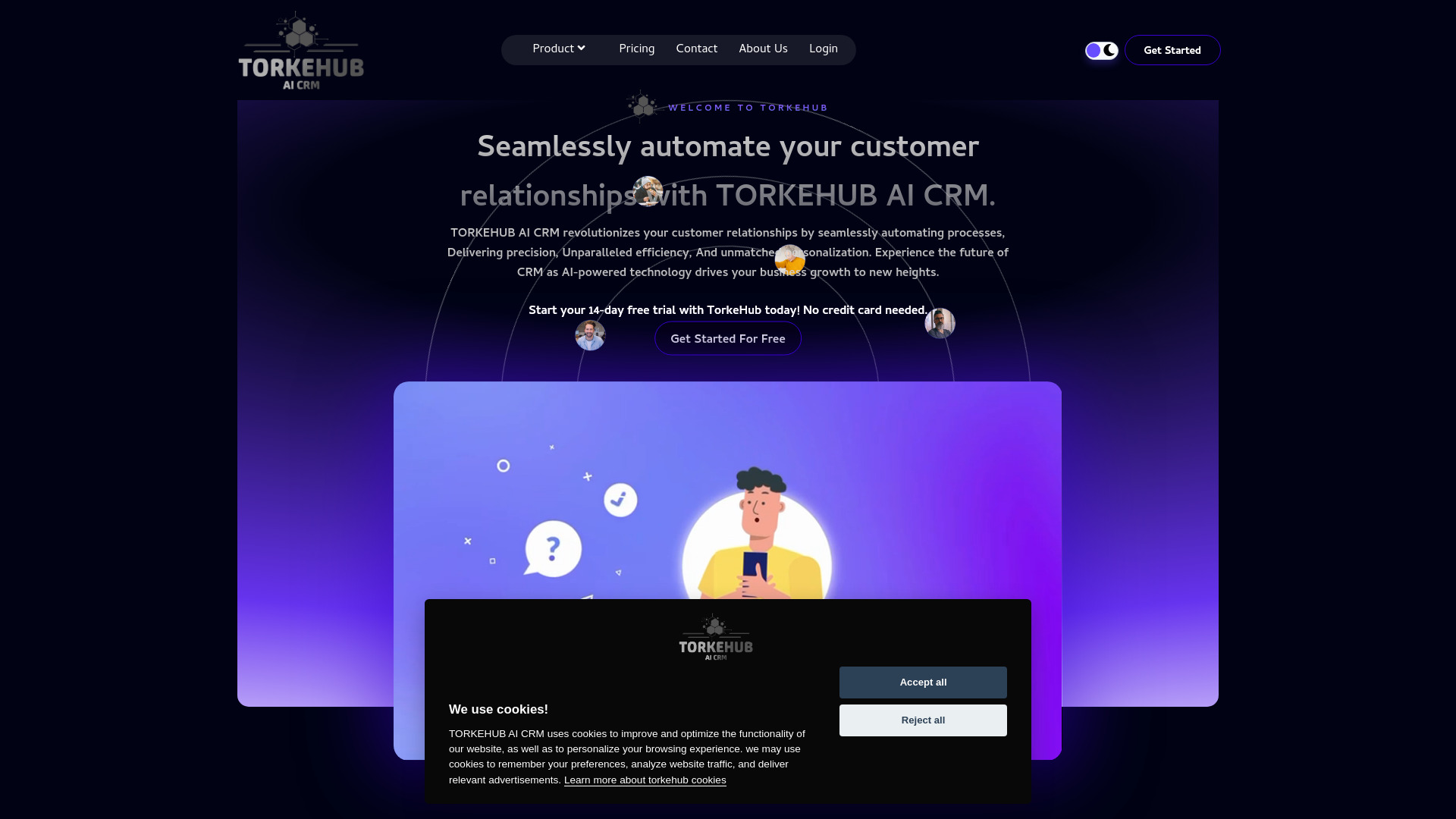 TorkeHub网页截图,TorkeHub网页快照