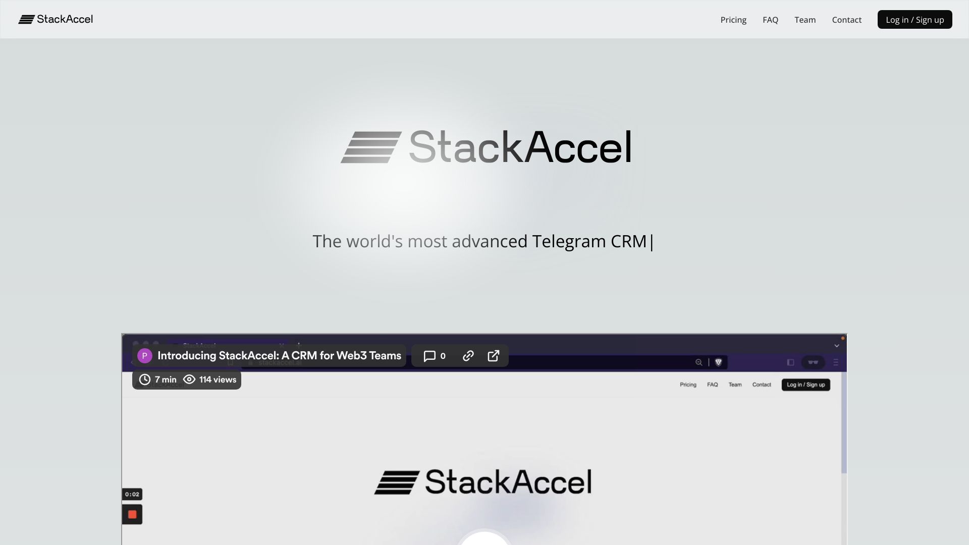 StackAccel网页截图,StackAccel网页快照