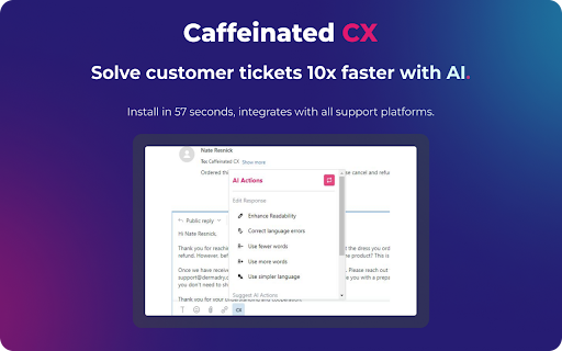 Caffeinated CX网页截图,Caffeinated CX网页快照