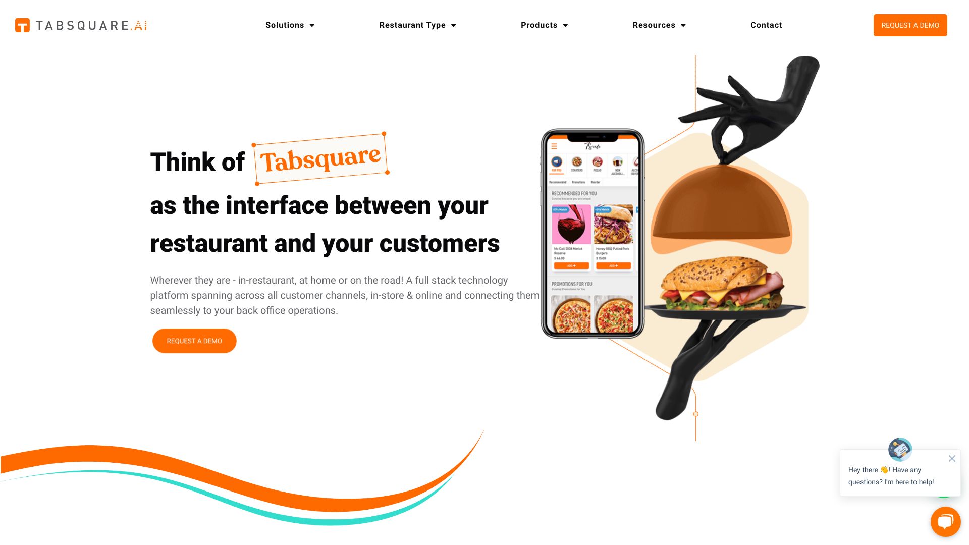 TabSquare网页截图,TabSquare网页快照