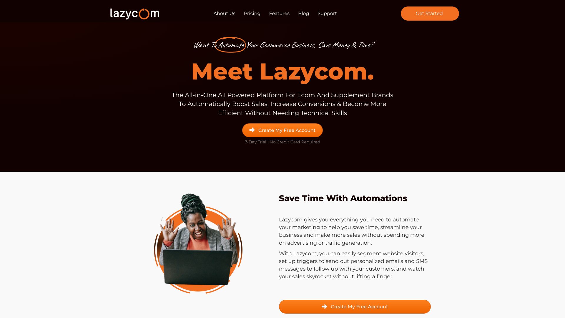 Lazycom-Smart Marketing Automations网页截图,Lazycom-Smart Marketing Automations网页快照
